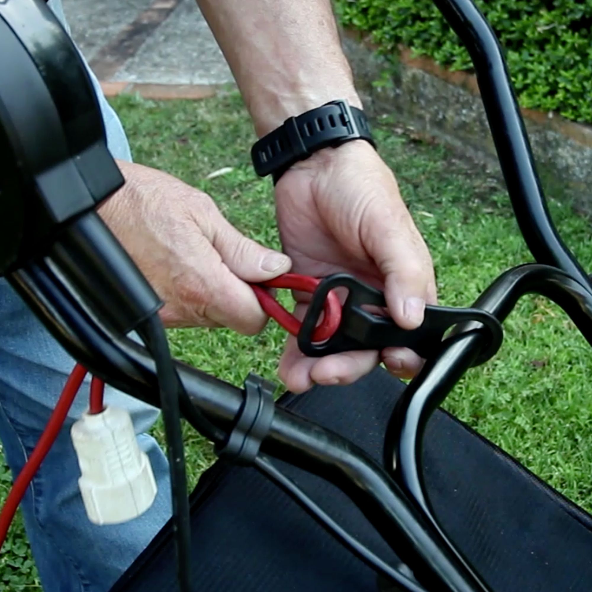 Cortacésped Eléctrico GRASS 500E Amarillo / Negro-3