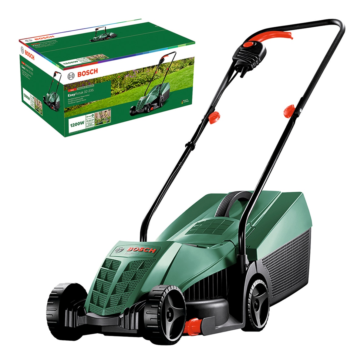 Cortacésped eléctirco Bosch EasyRotak 32-235 Verde / Negro-2