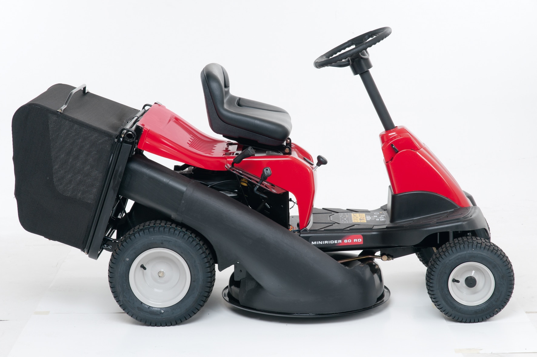Cortacésped Motor Gasolina 4T 190 cm³ 3,43 kW Ø 60 cm MINI RIDER60 RD Rojo / Negro-3