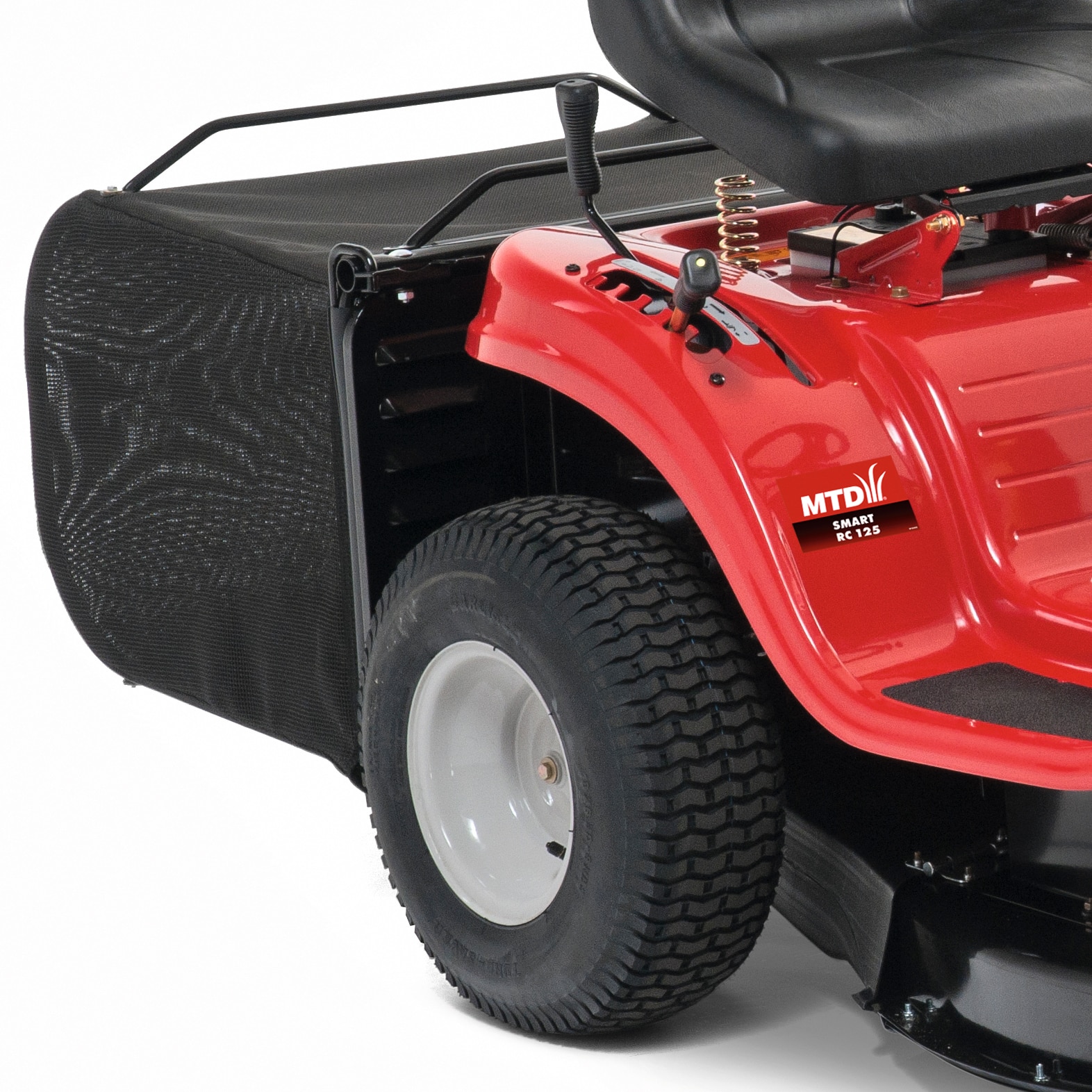 Tractor cortacésped Motor Gasolina 4T 125 cm³ 2,4 kW Ø 92 cm RC 125 Smart Rojo-5