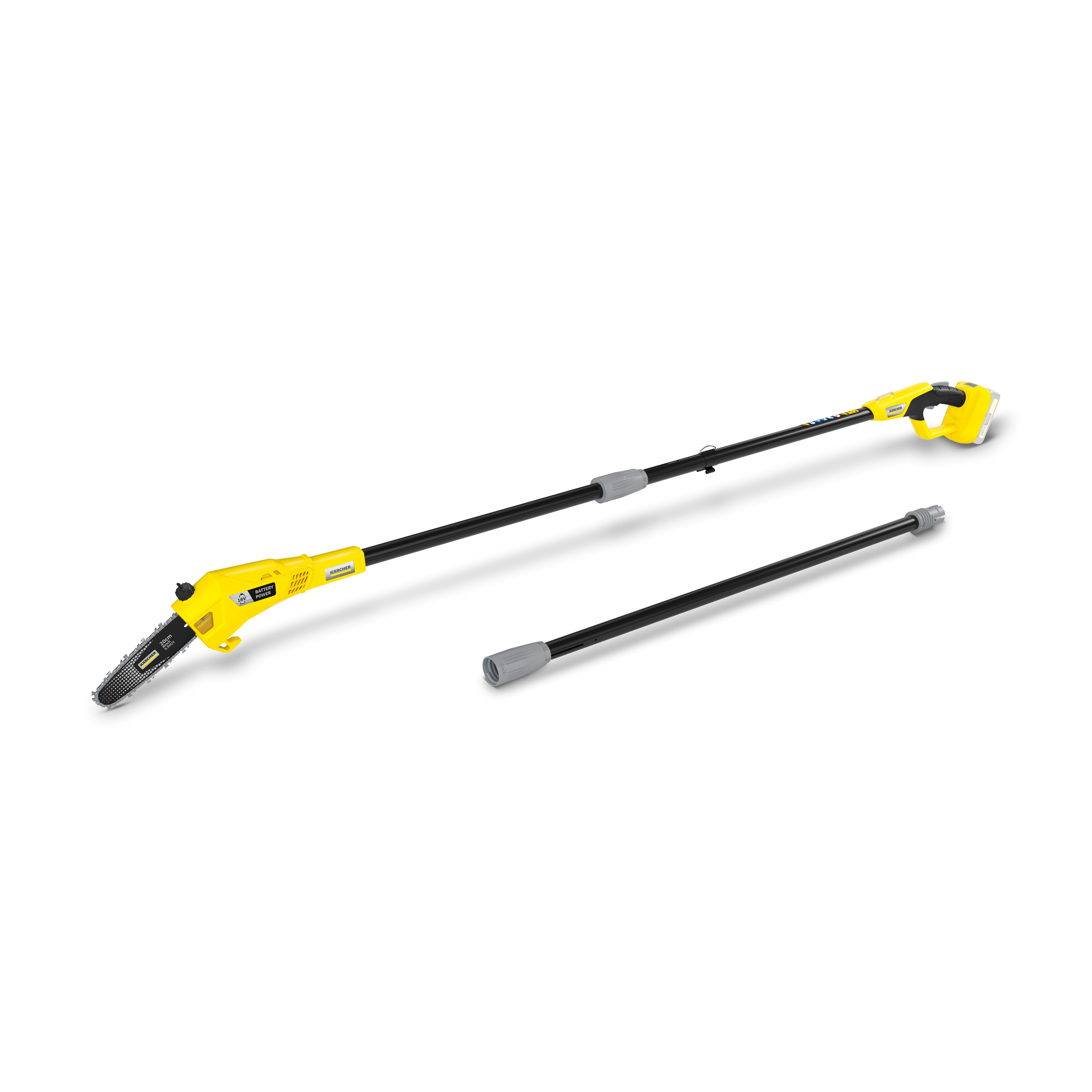 Karcher – Motosierra a Batería 18 V con Pértiga PSW18-20 (8»/20 cm) (sin baterías ni cargador).