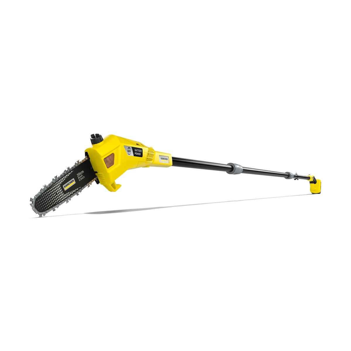 Motosierra a Batería 18 V con Pértiga PSW18-20 (8''/20 cm) (sin baterías ni cargador) Amarillo / Negro-2