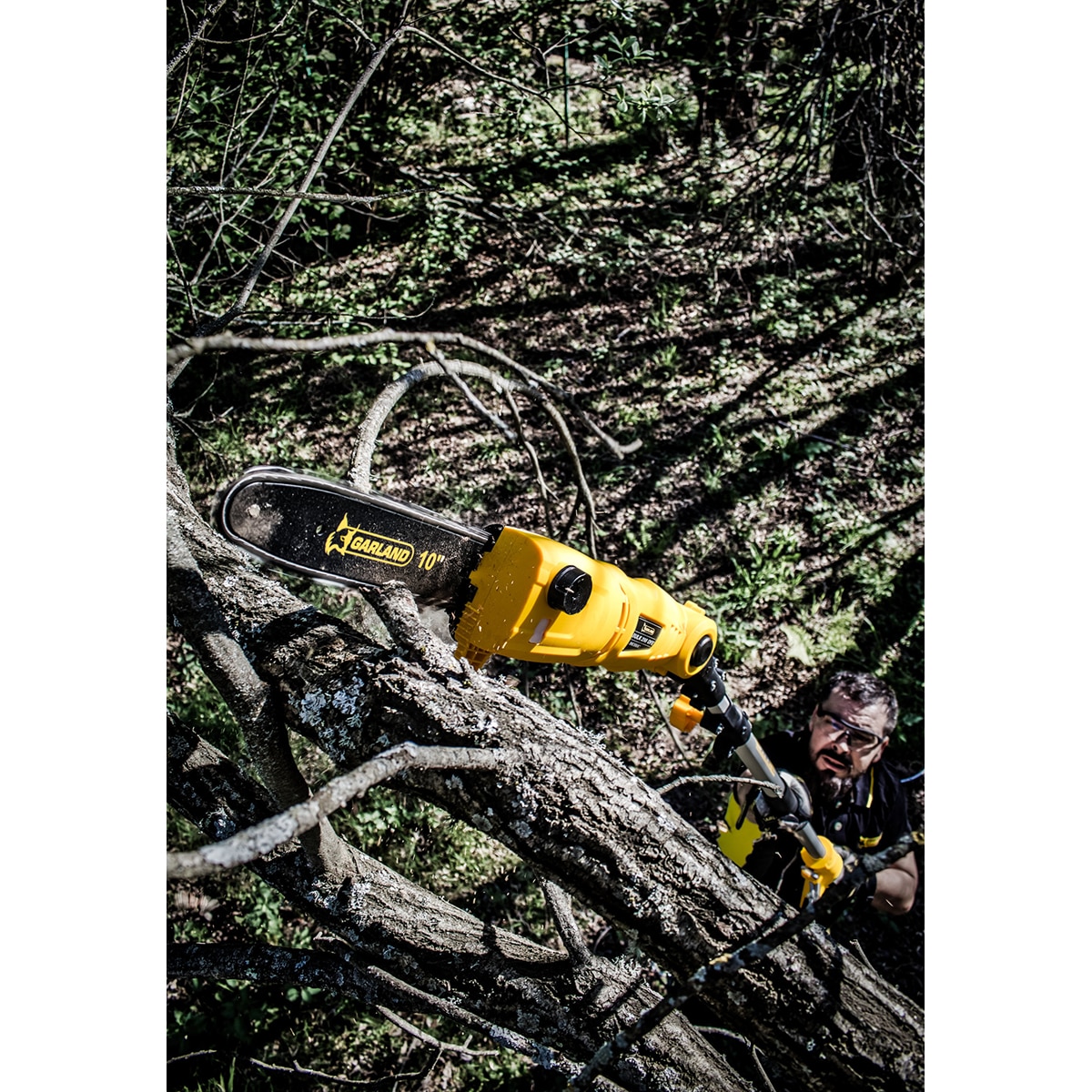 Motosierra Eléctrica Pértiga Bulk 298O FE-V19 Amarillo / Gris-3