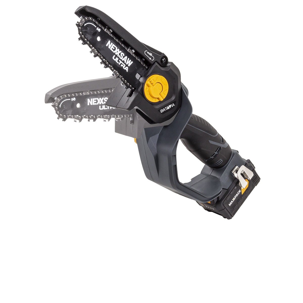 Motosierra mano batería 18V Negro-2