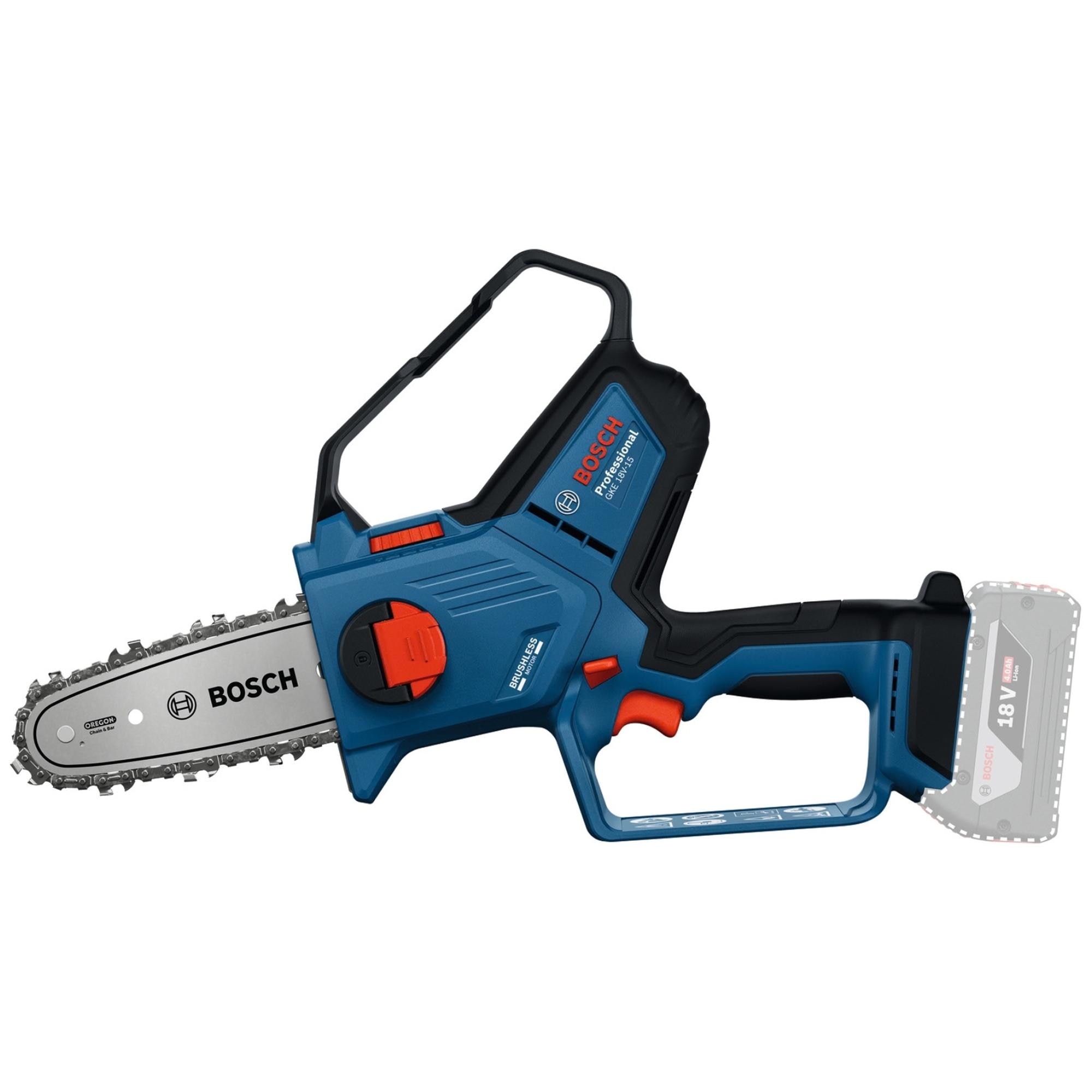 Motosiera Poda 18V Gke 18V-15 Azul-2