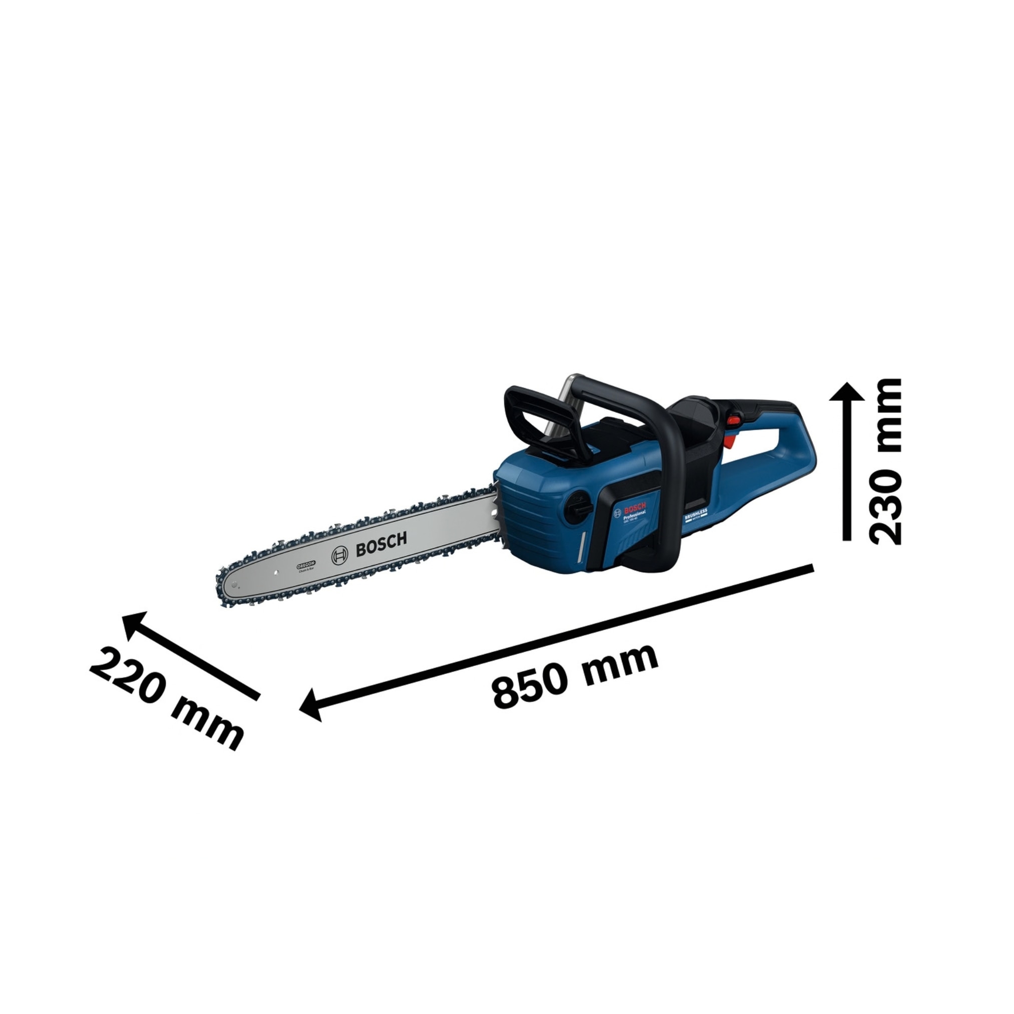 Motosierra 18V Gke 18V-40 Azul-4