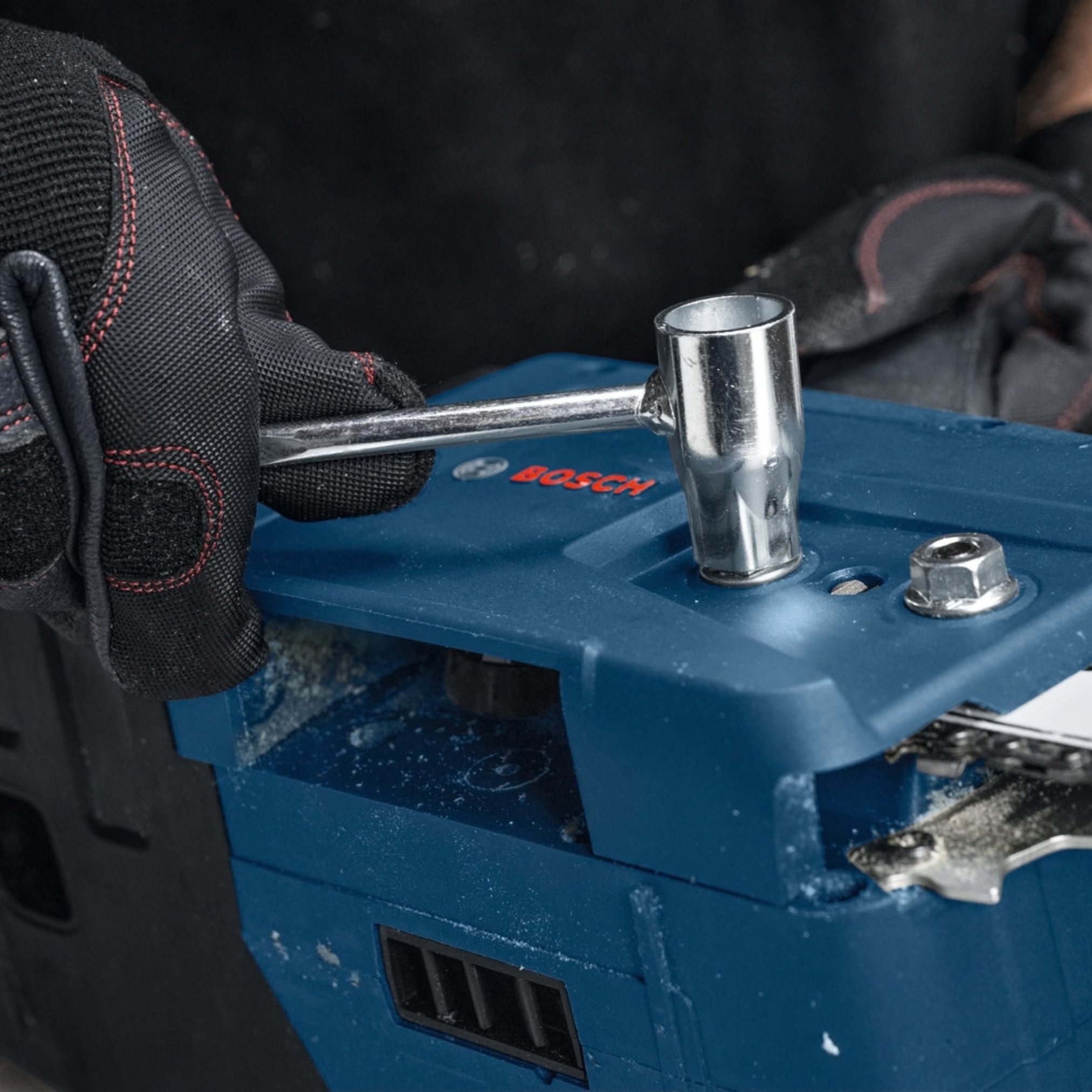 Motosierra 18V Gke 18V-40 Azul-8