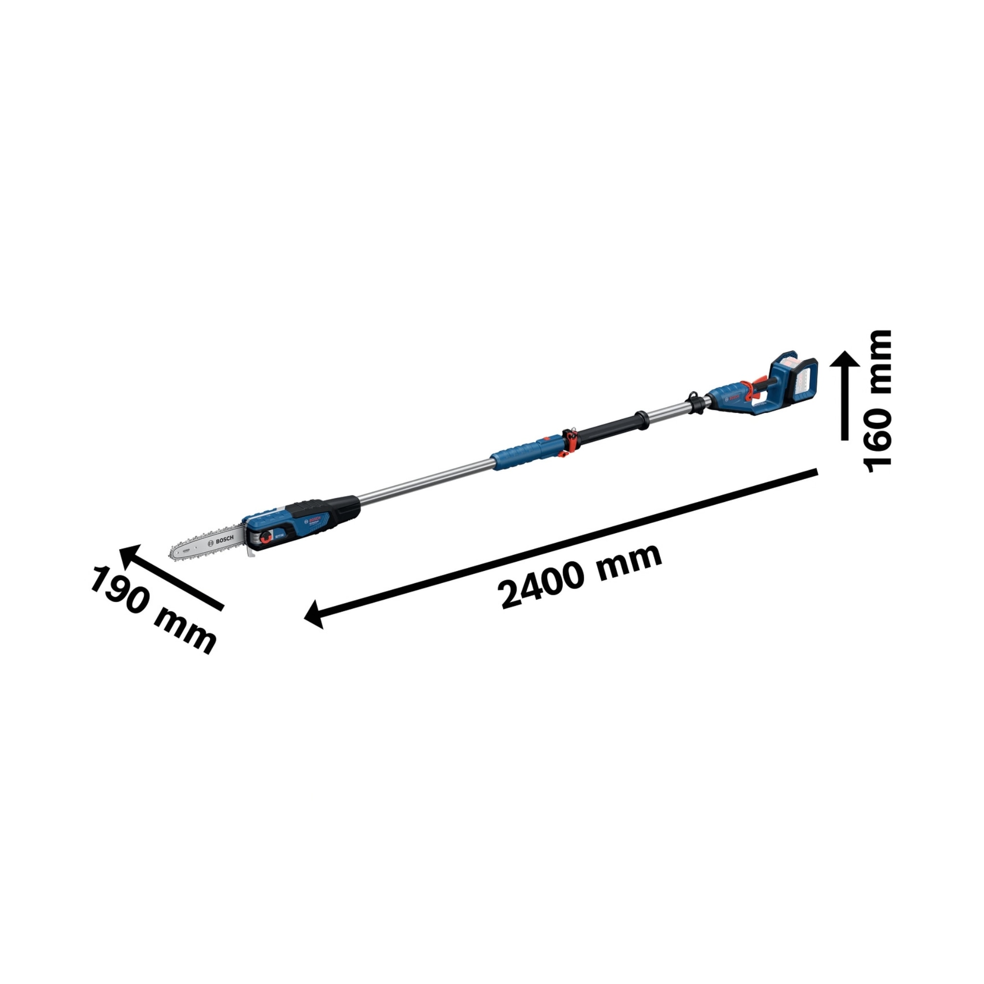 Motosierra Pert Gke 18V-25Tp Azul-3