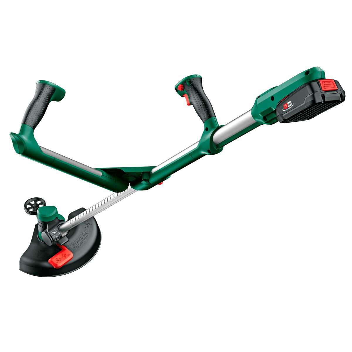 Cortabordes a Batería 18 V Ø 26 cm Verde / Negro-3