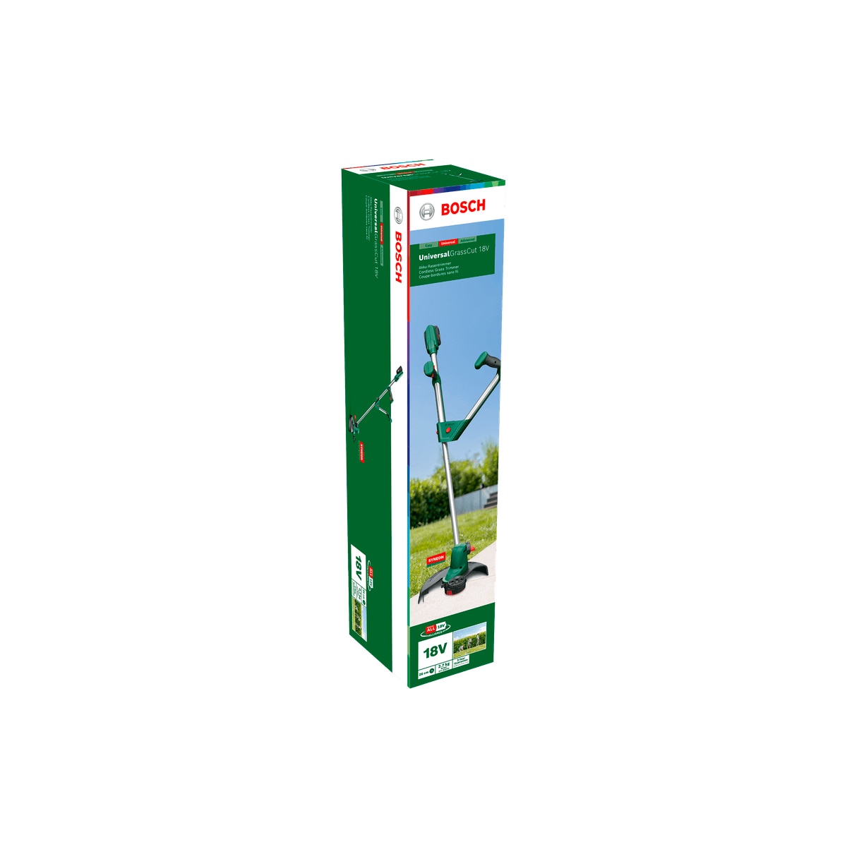 Cortabordes a Batería 18 V Ø 26 cm Verde / Negro-4