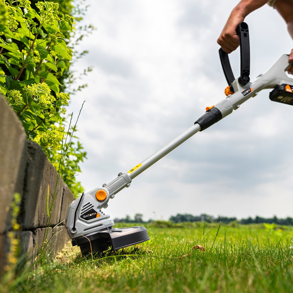 Recortabordes batería 18V Gris-8