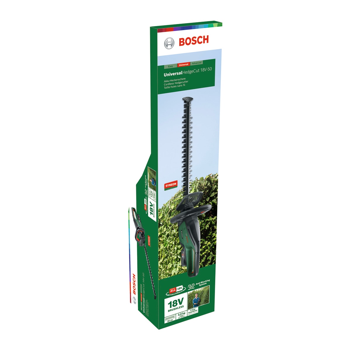 Cortasetos a Batería 18 V 50 cm Verde / Negro-6