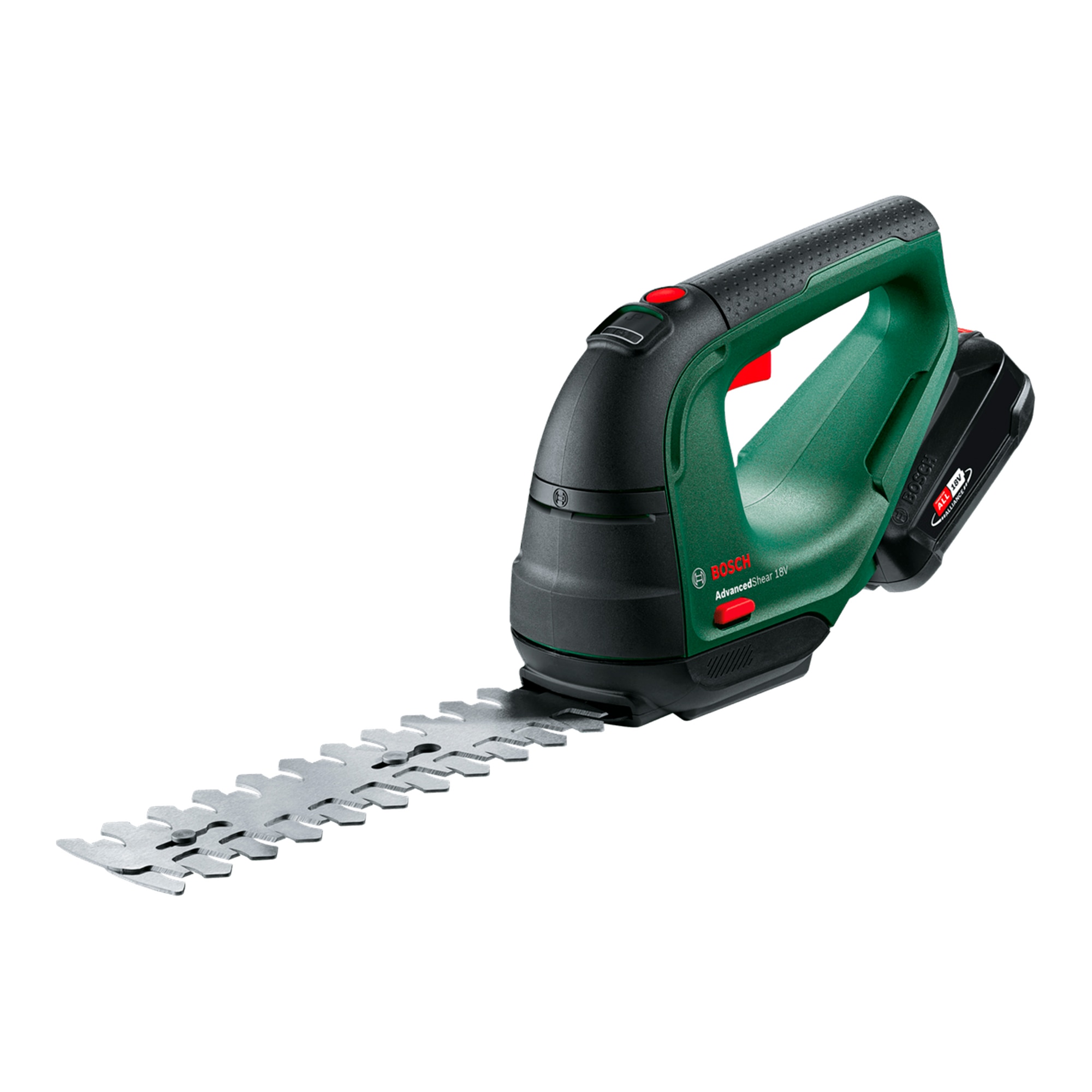 Cortasetos / Cortabordes a Batería 18 V Verde / Negro-2