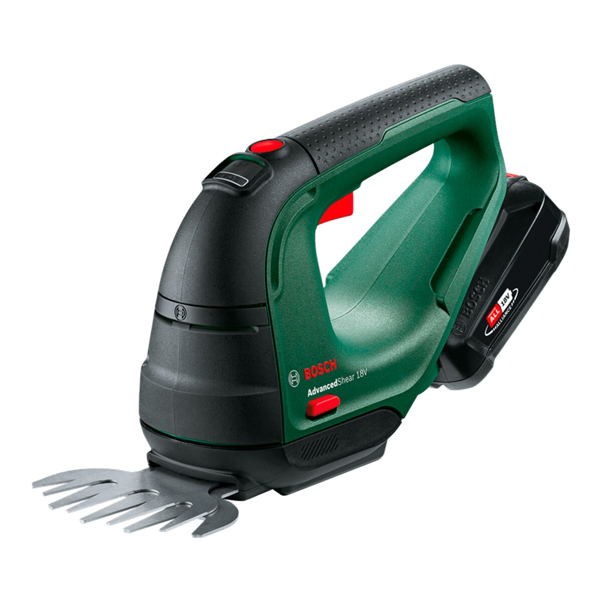 Cortasetos / Cortabordes a Batería 18 V Verde / Negro-3