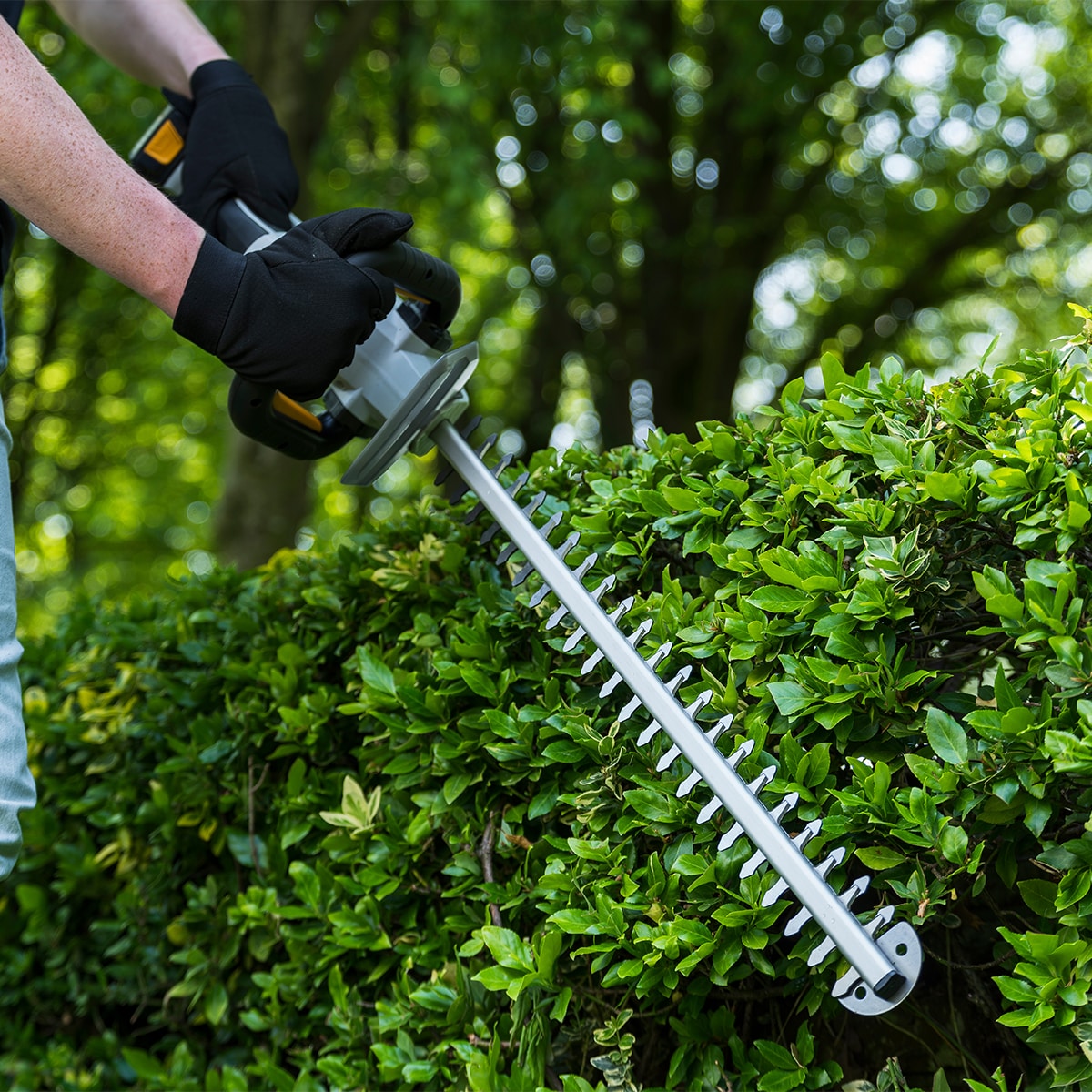 Recortasetos batería 18V Gris-9