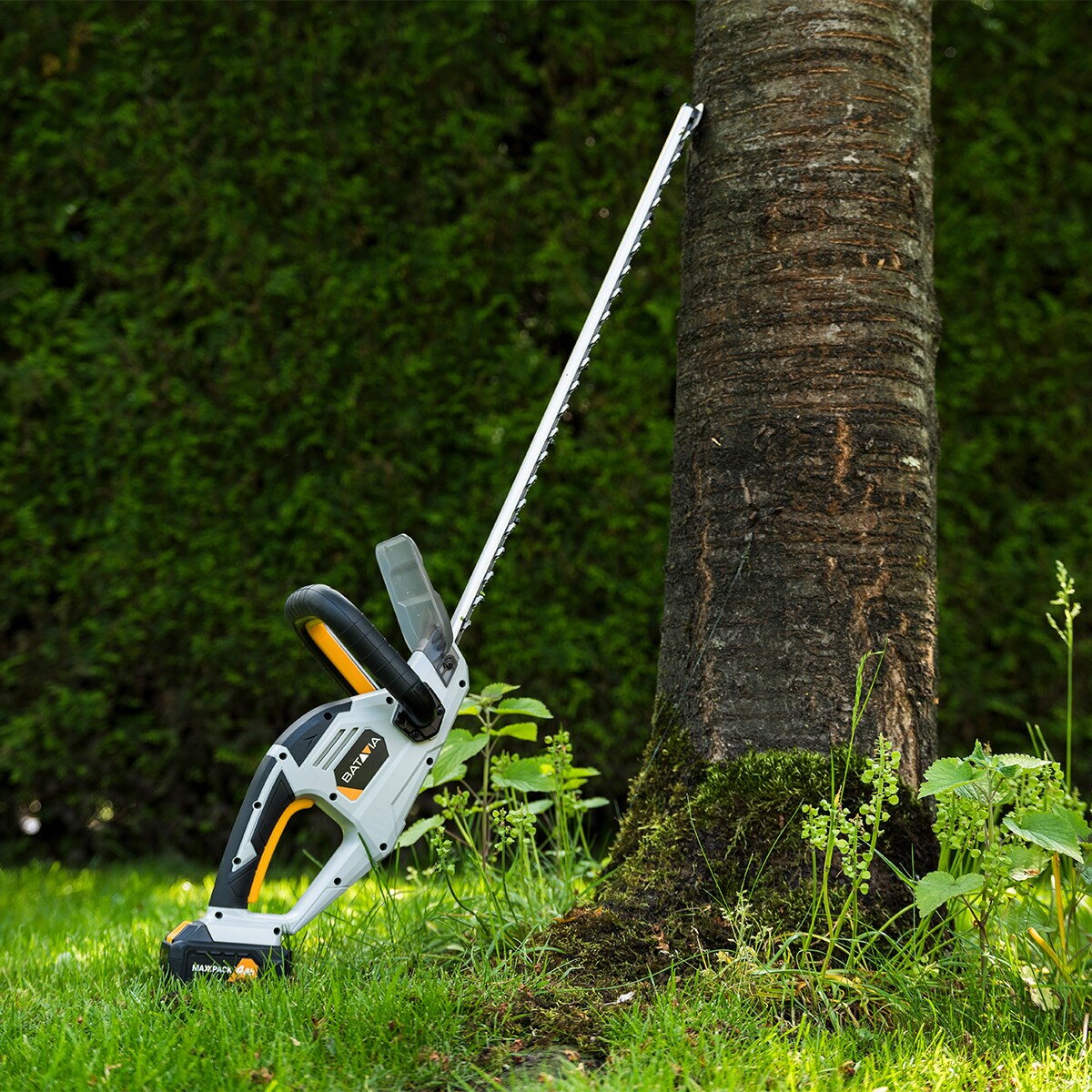 Recortasetos batería 18V Gris-10