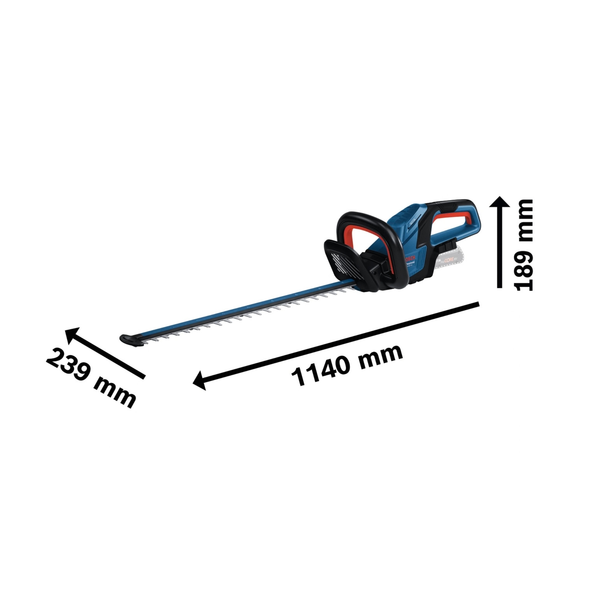 Cortasetos 18V Ghe 18V-60 Azul-2
