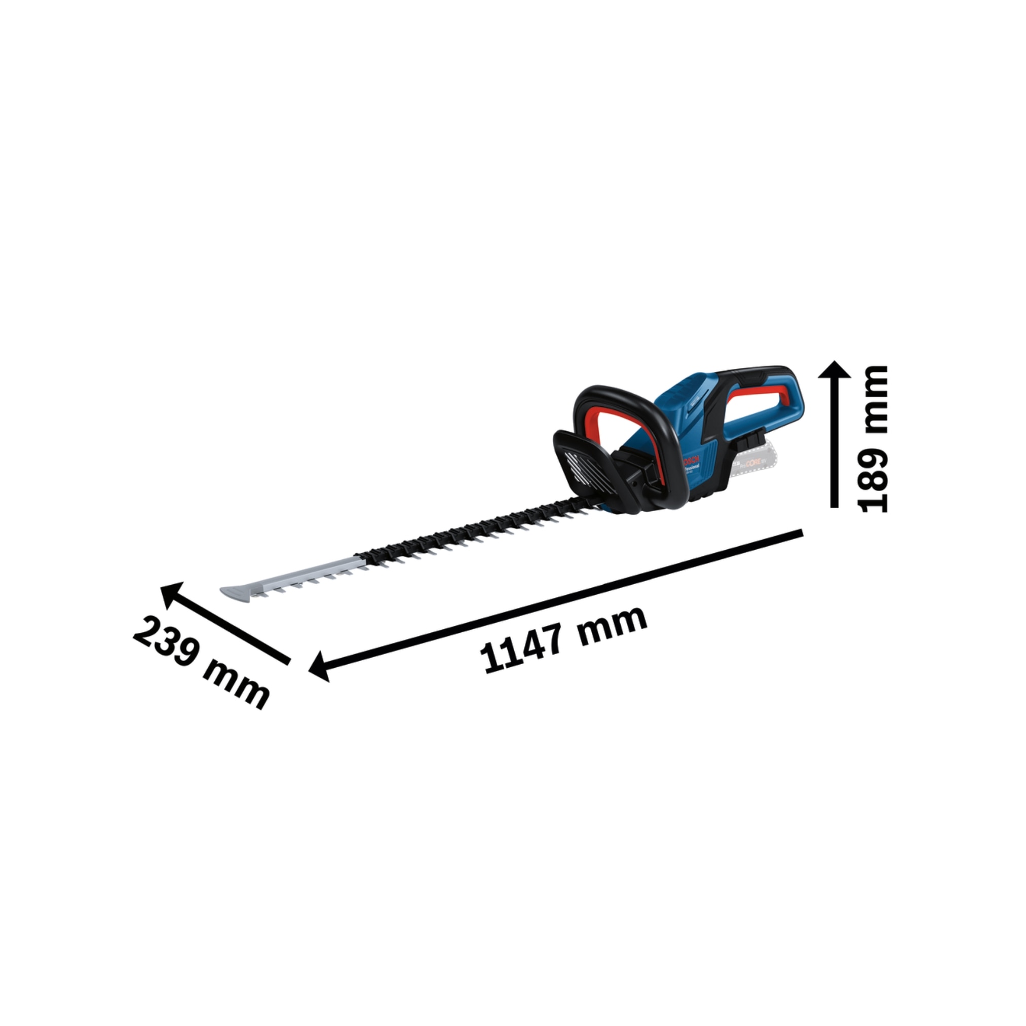 Cortasetos 18V Ghe 18V-60 (Ii) Azul-2