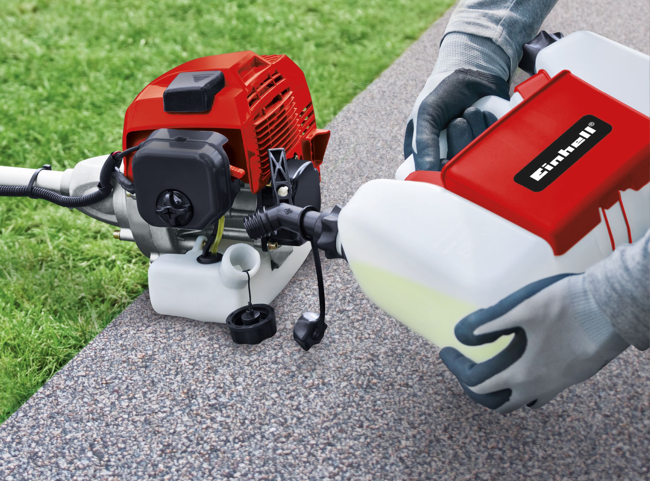 Desbrozadora Térmica GC-BC 52 AS 1,5 kW Rojo / Negro-7