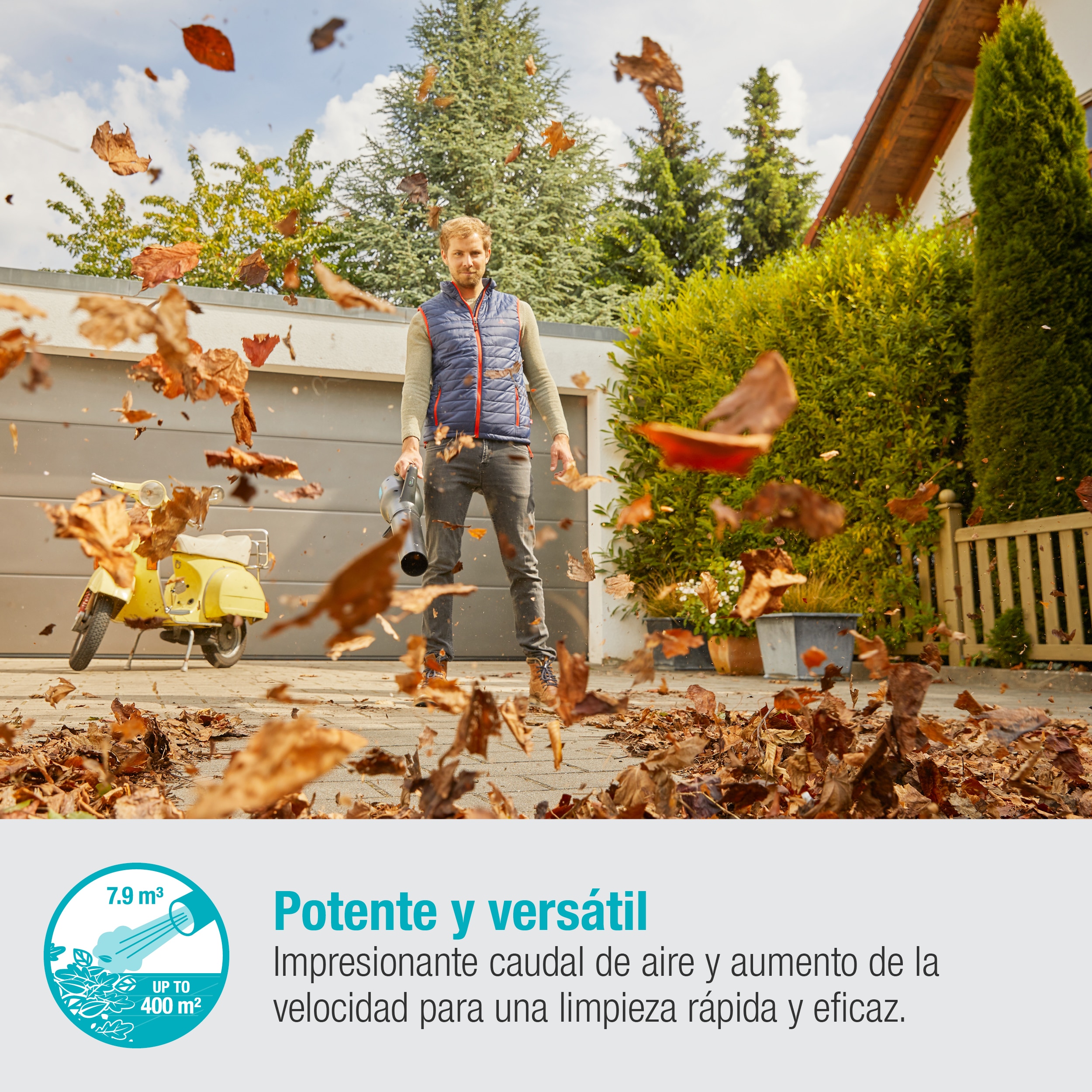 Soplador Batería PowerJet 18 V Power for All 3