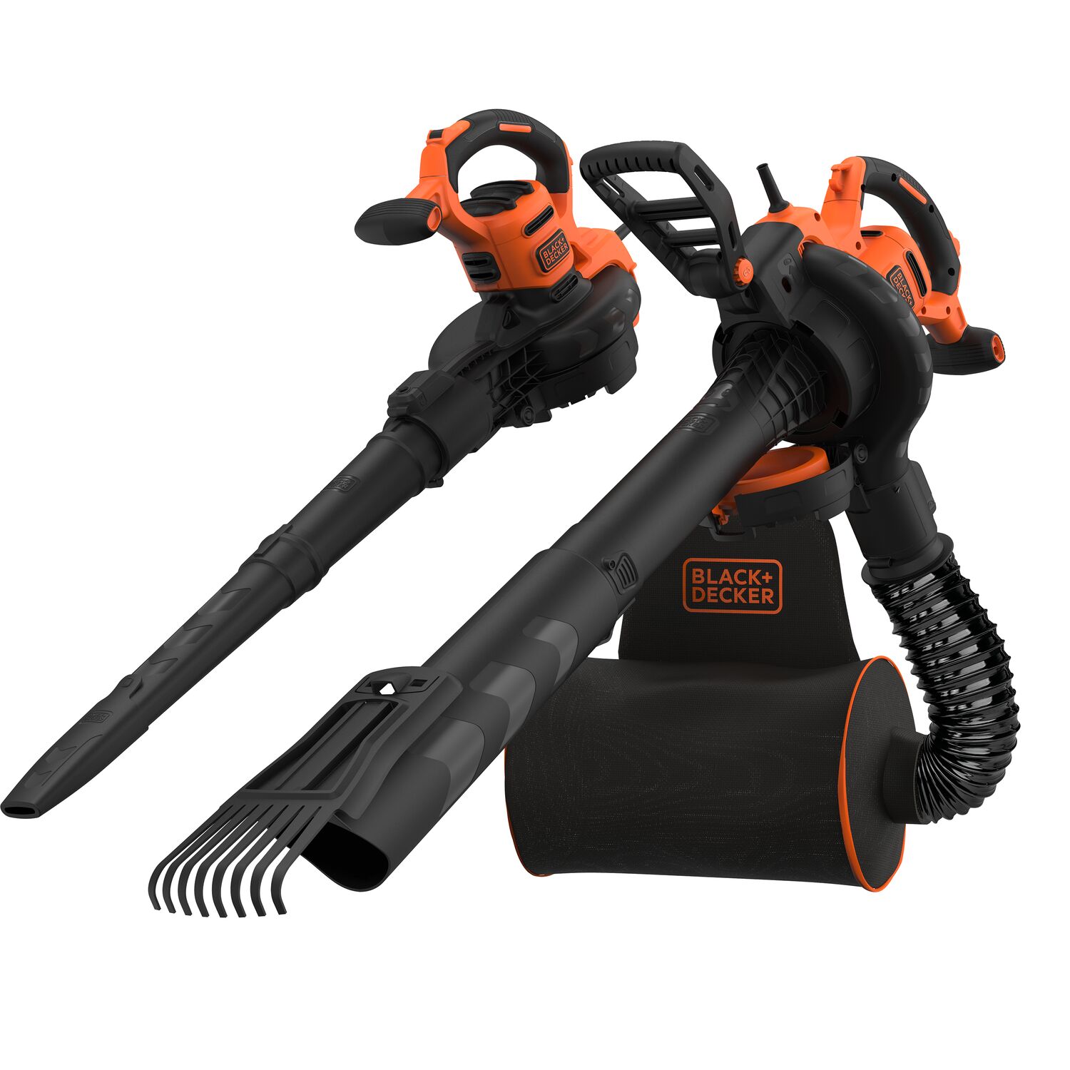 BLACK+DECKER – Aspirador Soplador Triturador Eléctrico BEBLV031-QS.