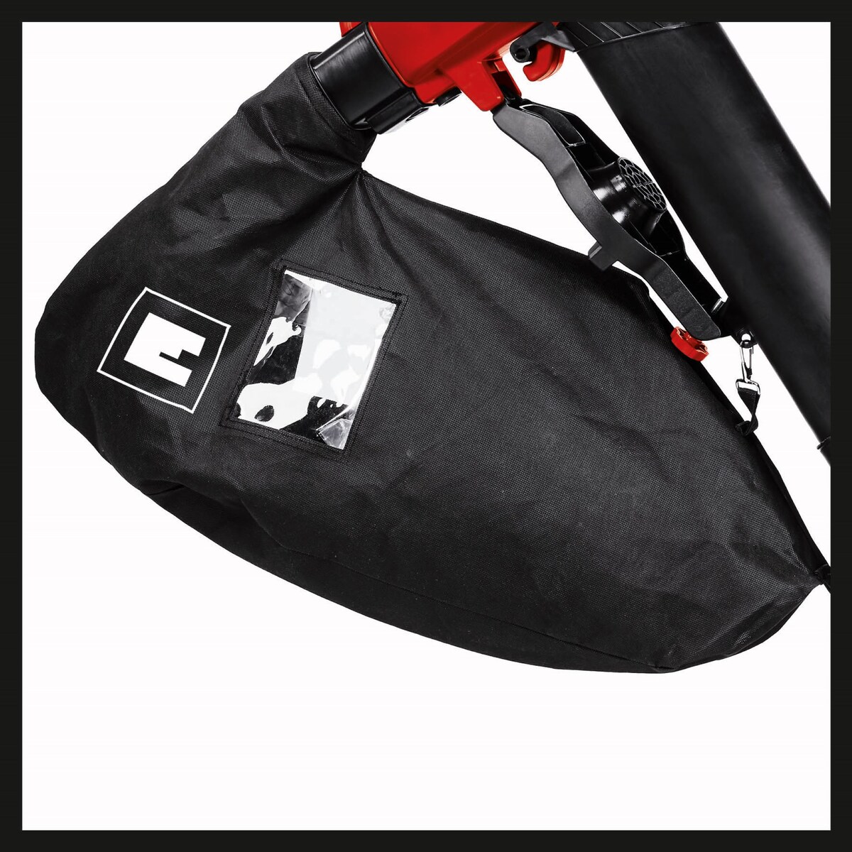 Aspirador soplador de jardín eléctrico 3000 W Rojo / Negro-4