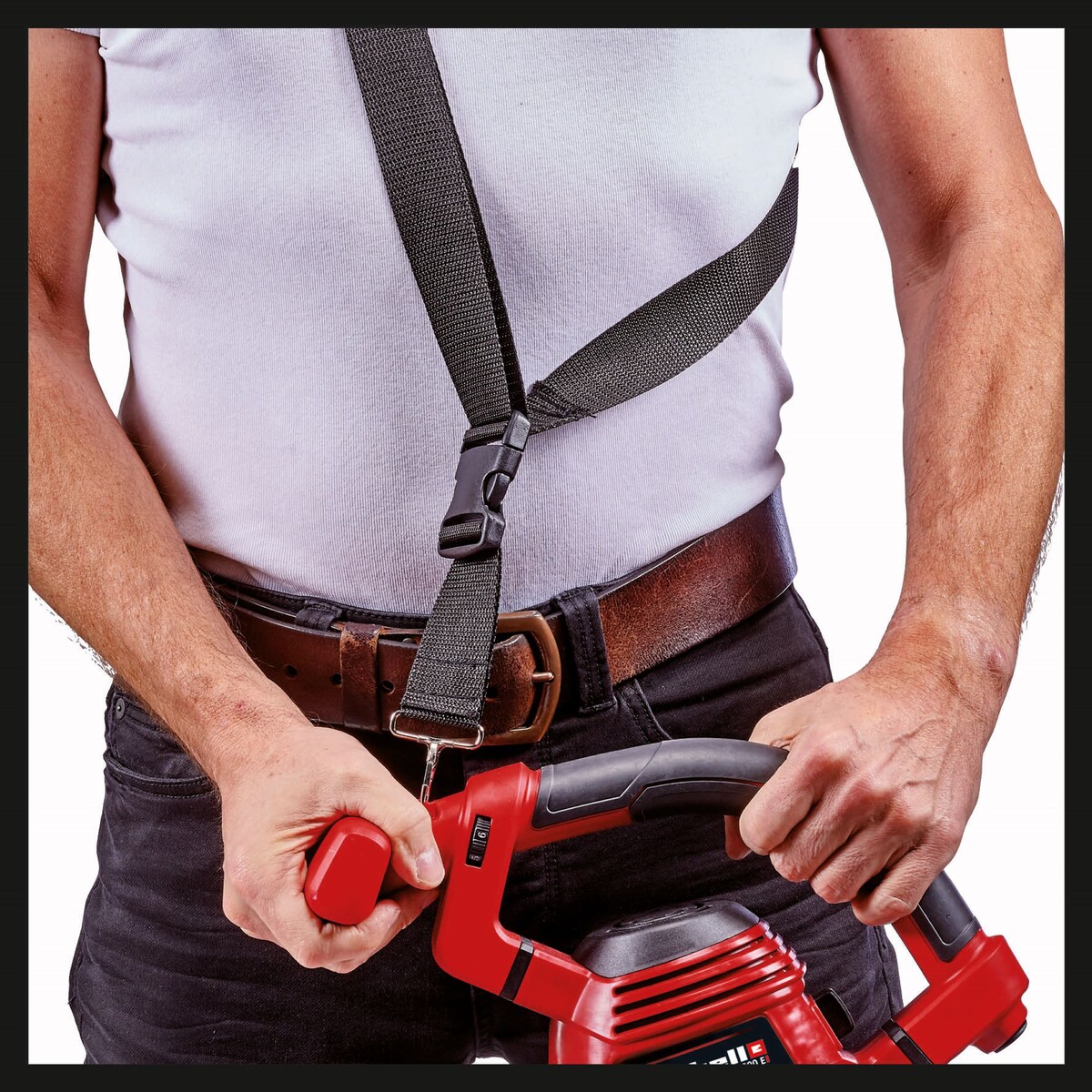 Aspirador soplador de jardín eléctrico 3000 W Rojo / Negro-6