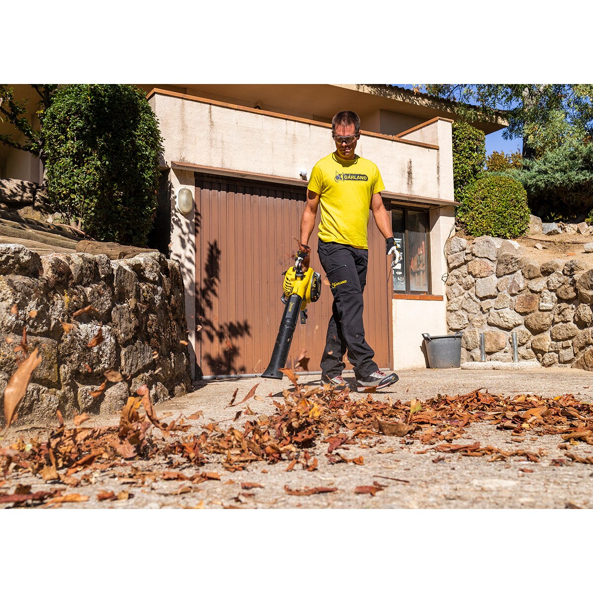 Soplador Gasolina GAS 500G-V18 Amarillo / Negro-2