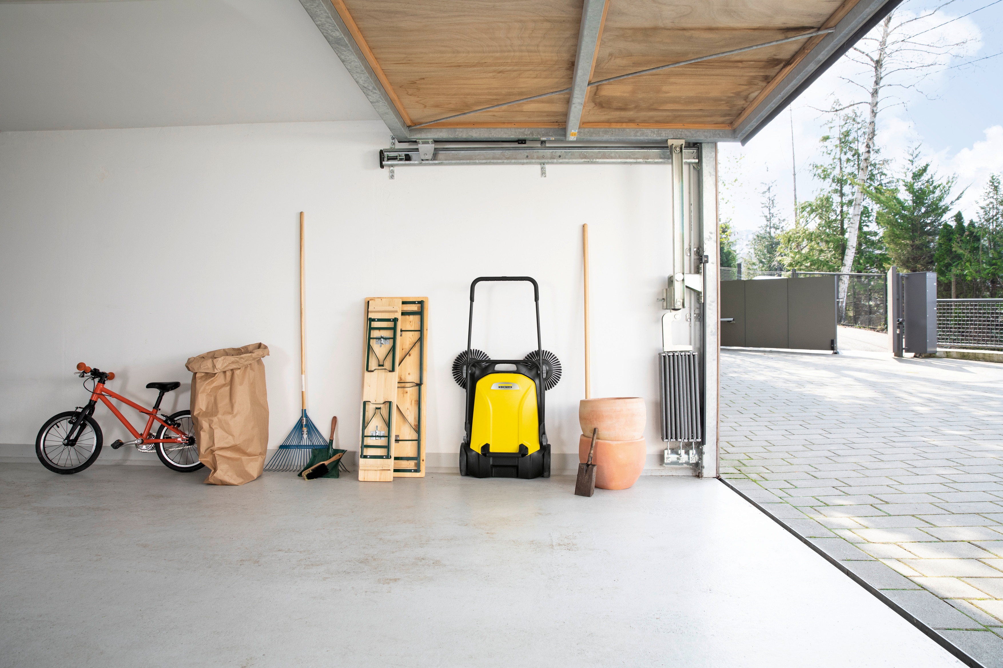 Barredora exterior S4Twin Amarillo / Negro-2