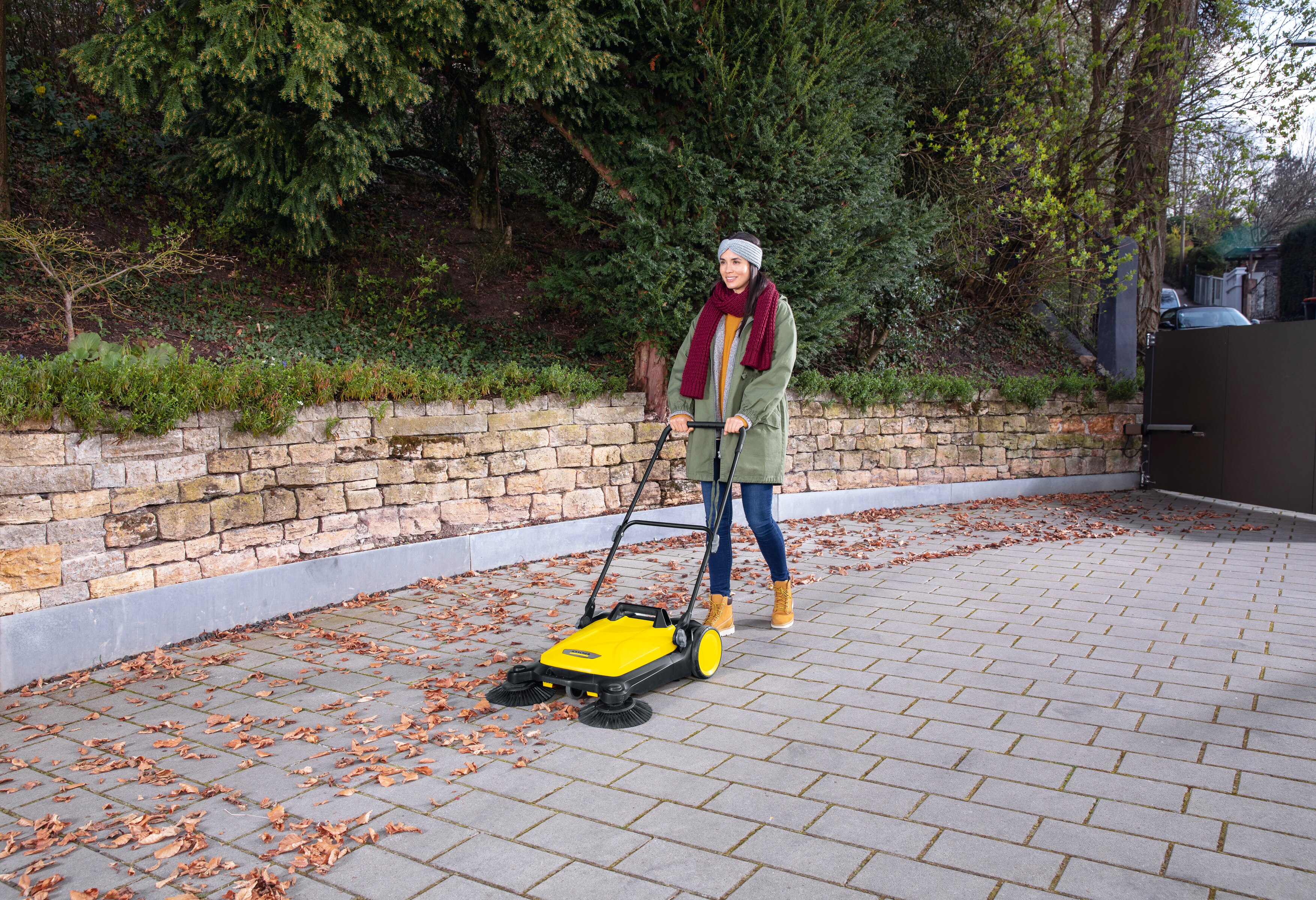 Barredora exterior S4Twin Amarillo / Negro-3
