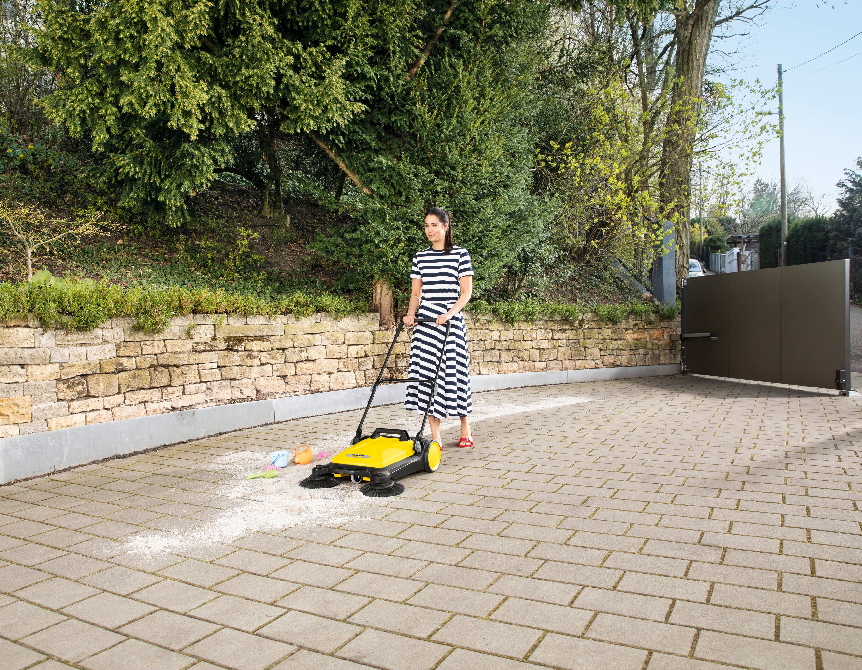 Barredora exterior S4Twin Amarillo / Negro-4