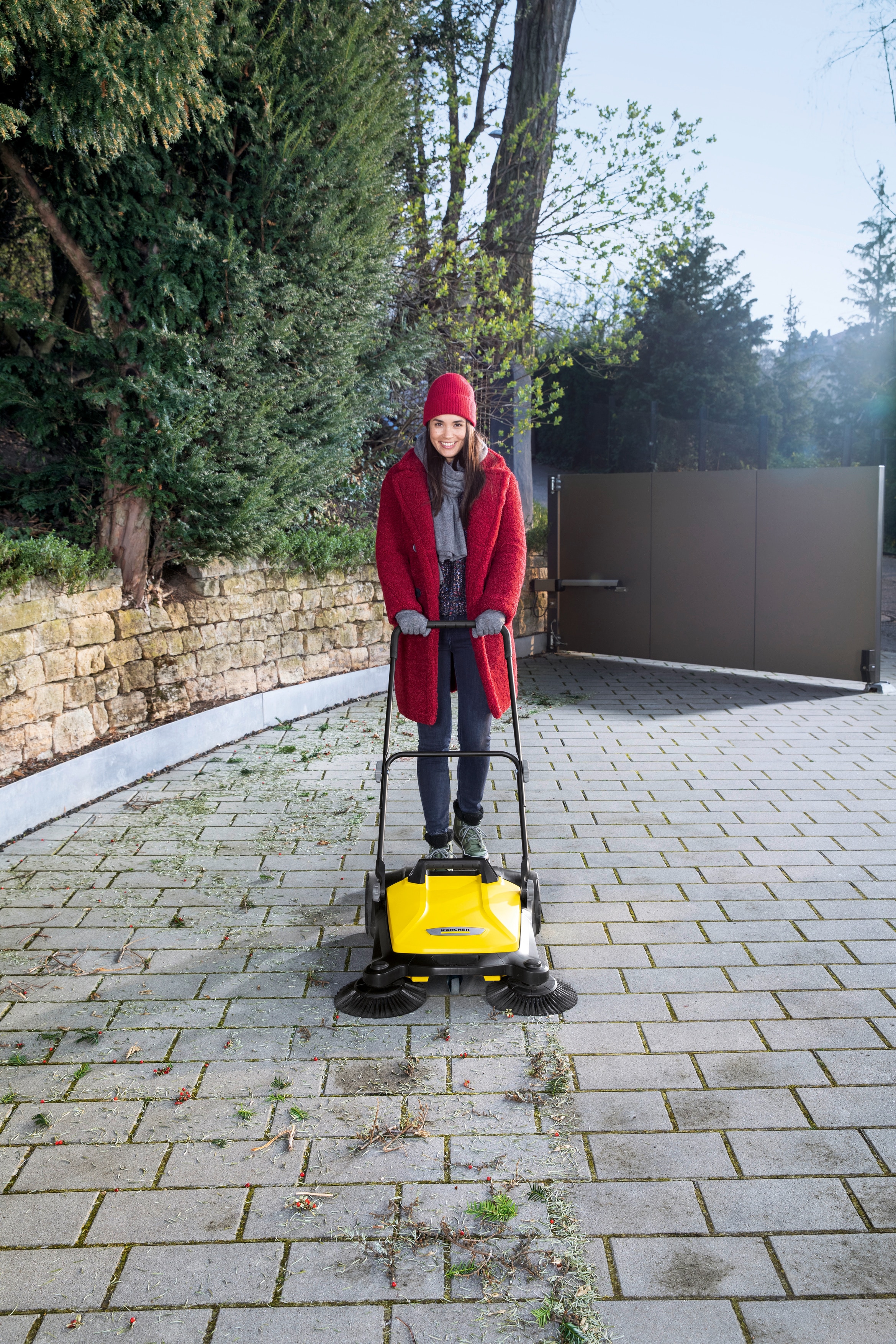 Barredora exterior S4Twin Amarillo / Negro-5