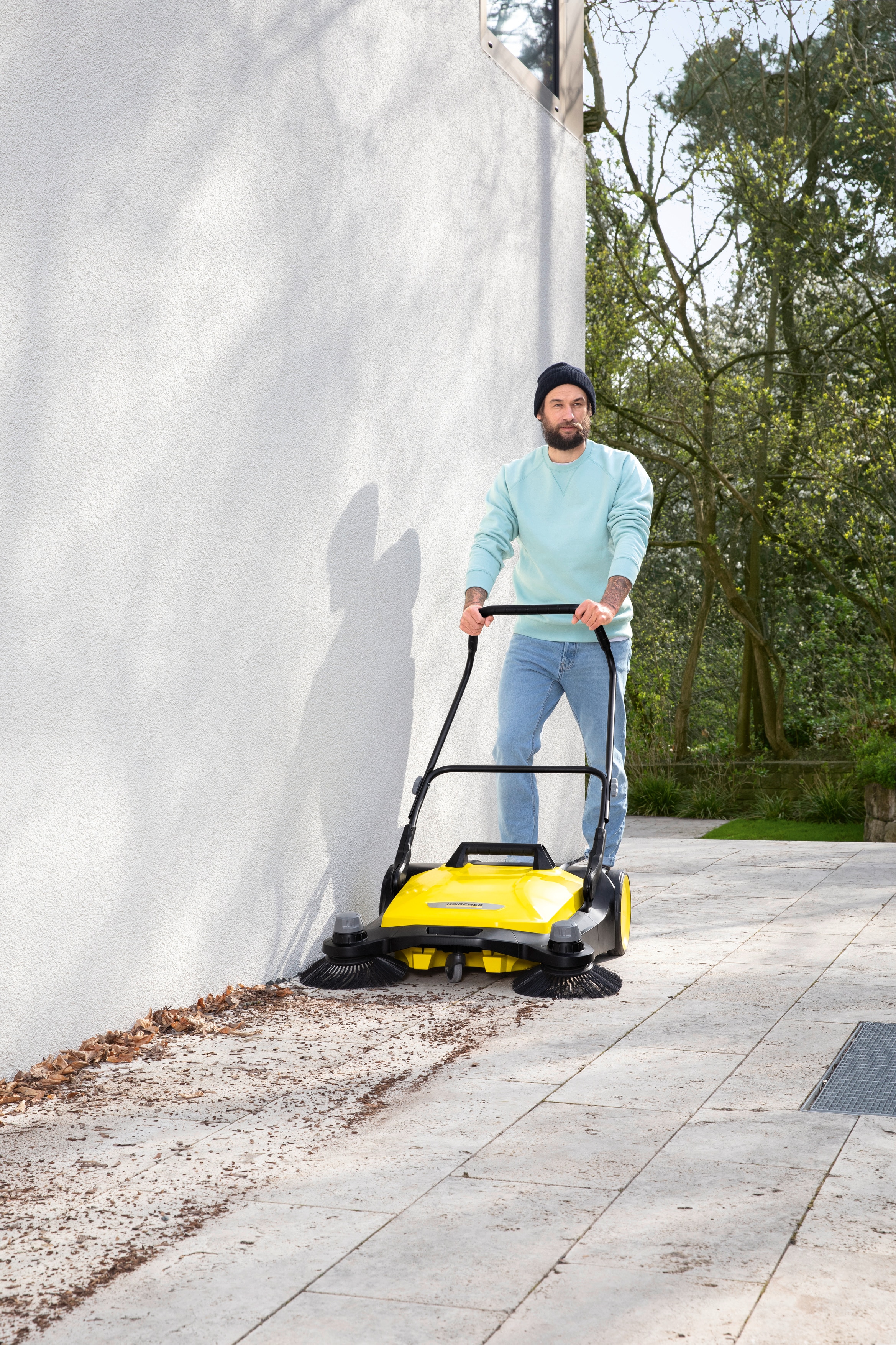 Barredora exterior S6Twin Amarillo / Negro-6