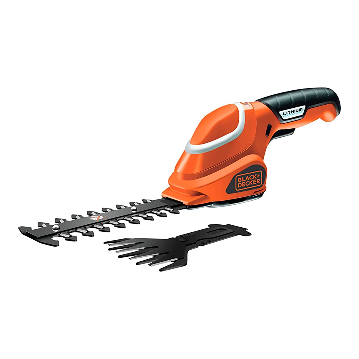 Tijera Arreglasetos / Cortacésped Batería 7,0 V 1,5 Ah GSL700-QW Naranja-1