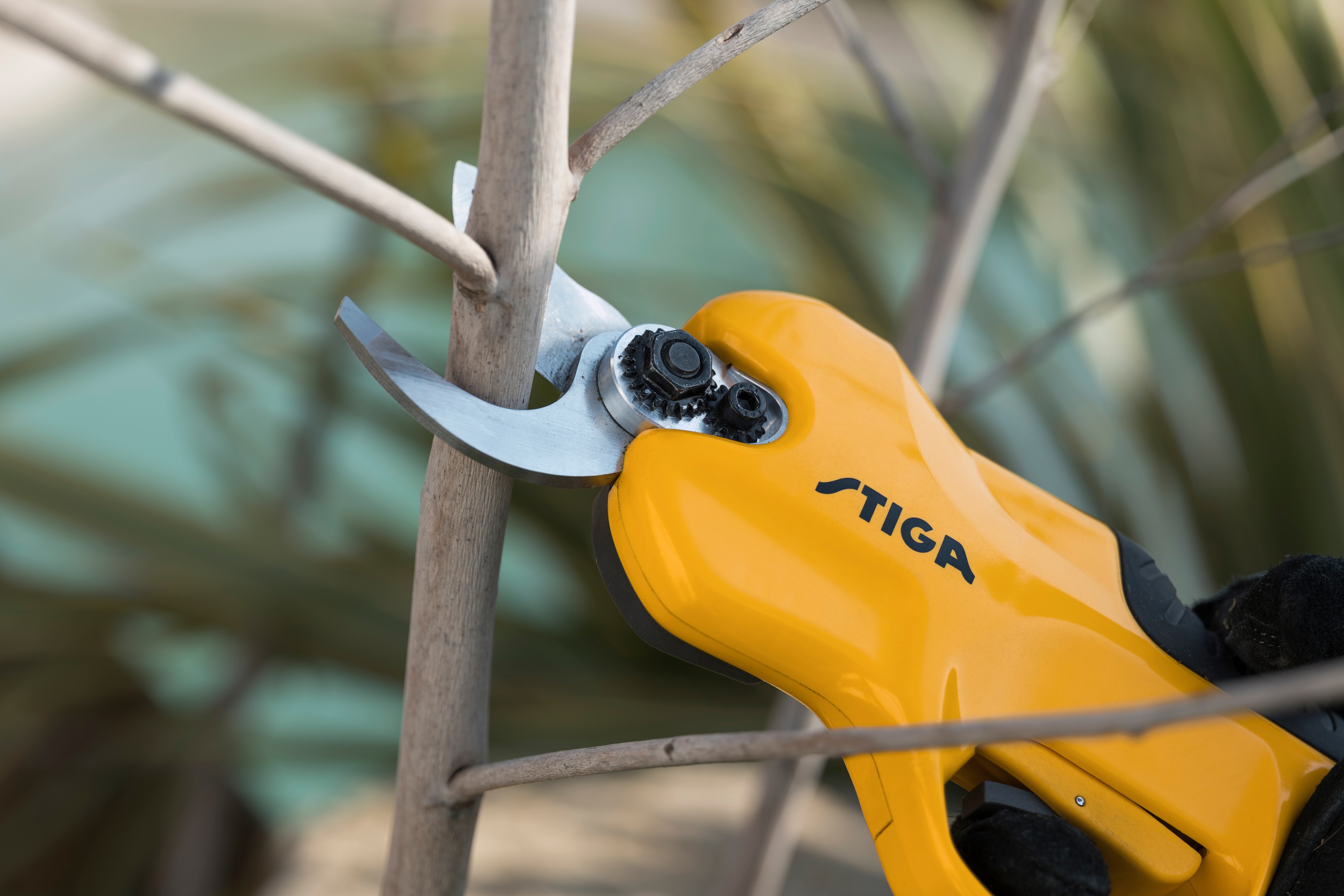 Tijera de Poda de Batería SC 100e Kit Amarillo / Negro-2