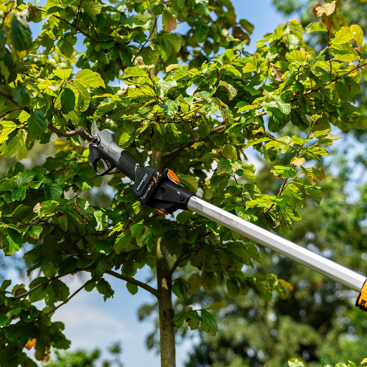 Tijera poda batería 18V Negro-8