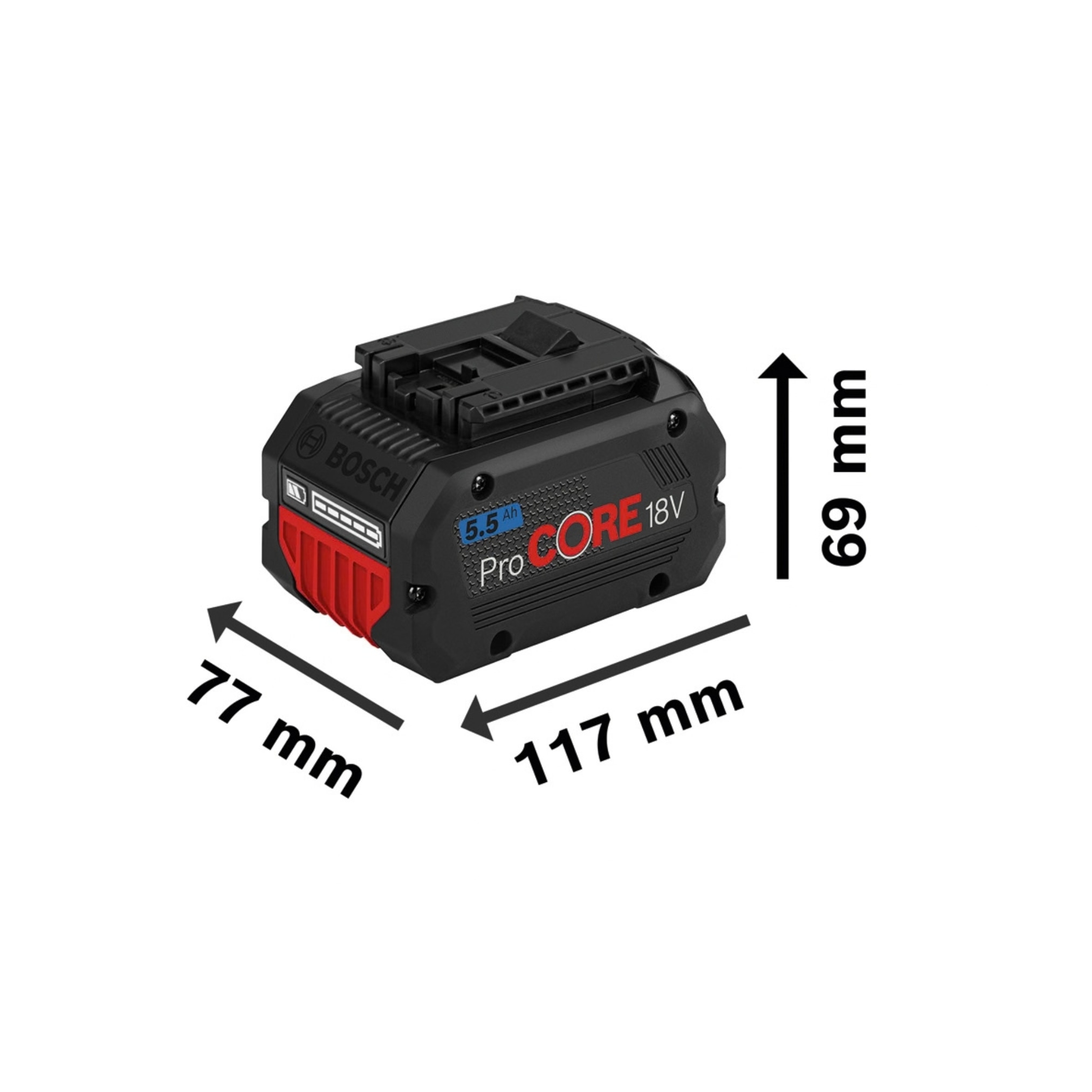 Bateria Gba 18V 5,5 Ah Azul-2