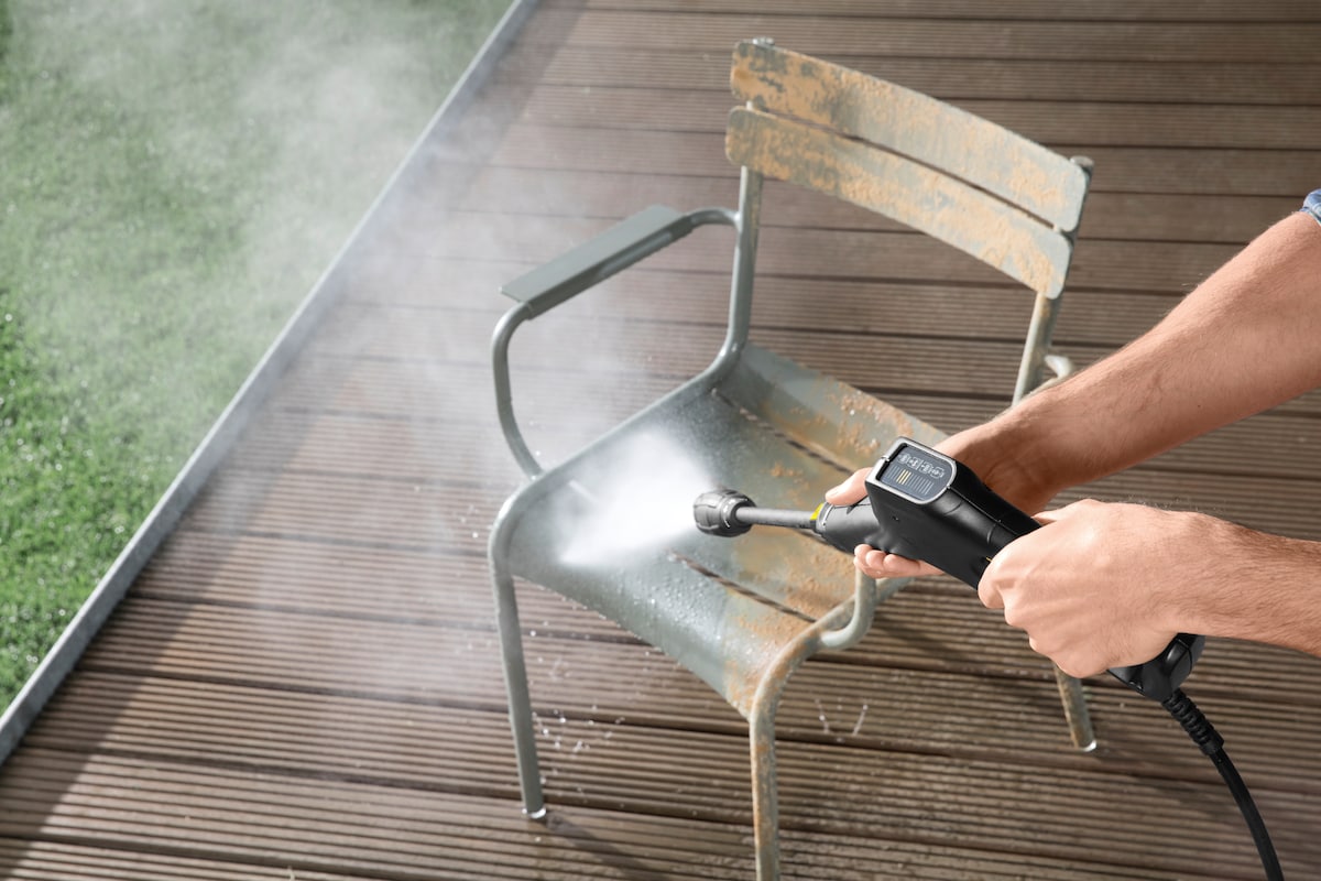 Hidrolimpiadora eléctrica 120 bar K3 PC Amarillo / Negro-7