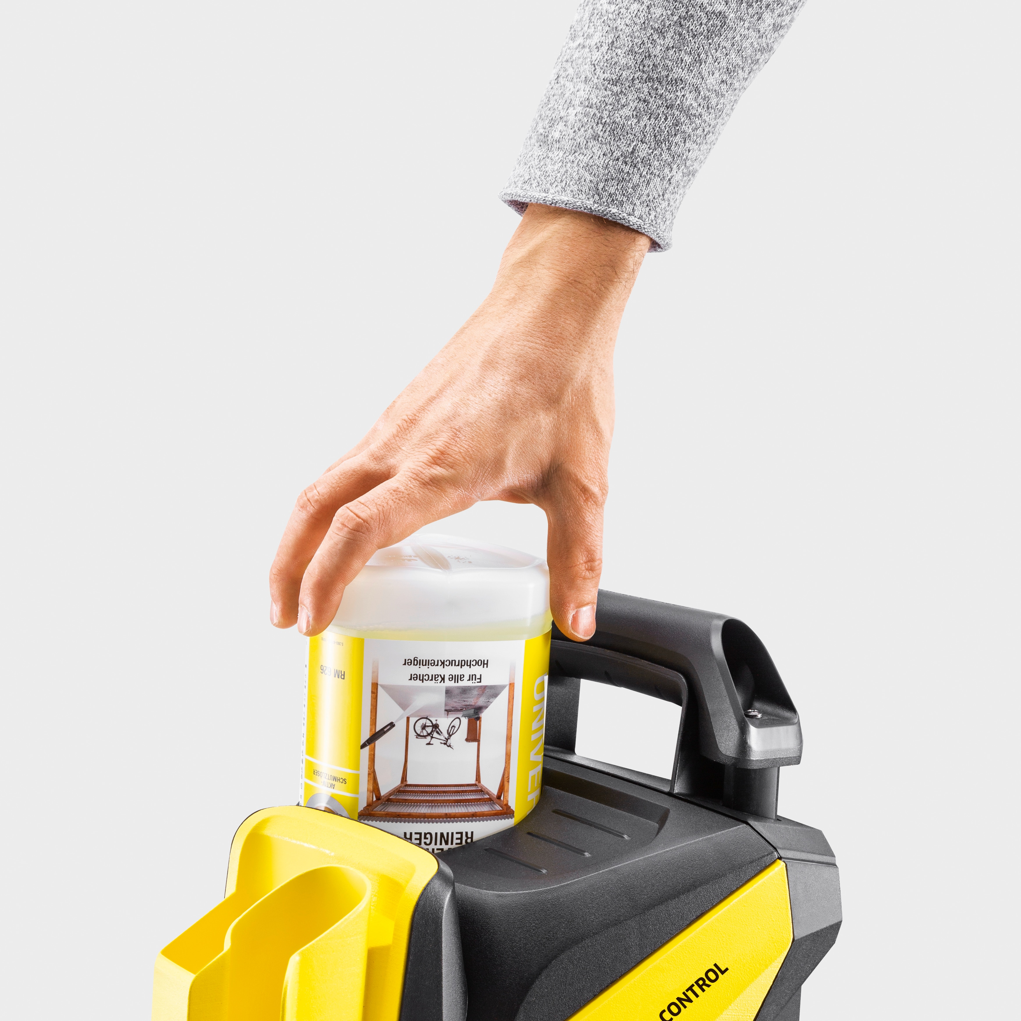 Hidrolimpiadora eléctrica 130 bar K4 PC Amarillo / Negro-4