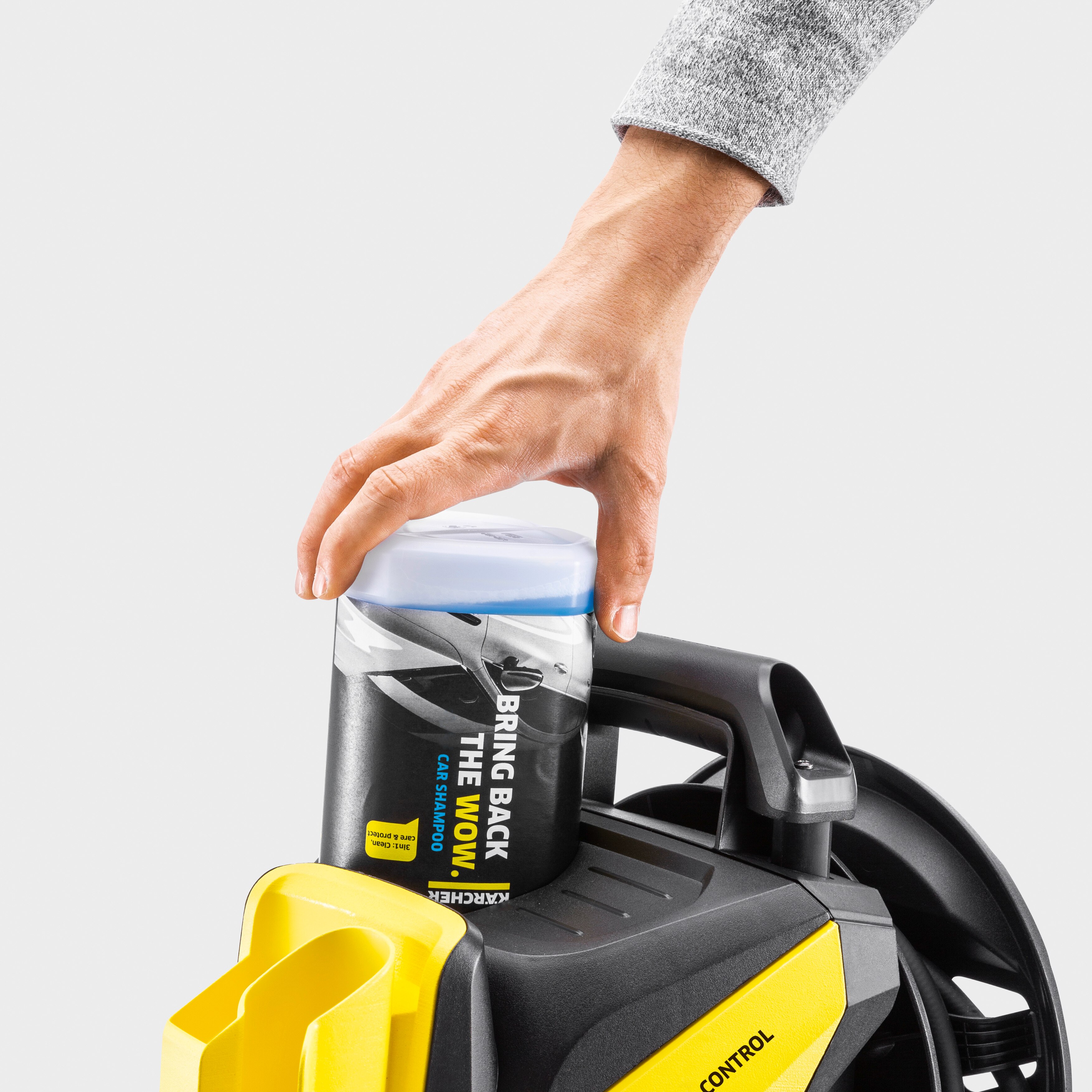 Hidrolimpiadora eléctrica 130 bar K4 PC Premium.. Amarillo / Negro-5