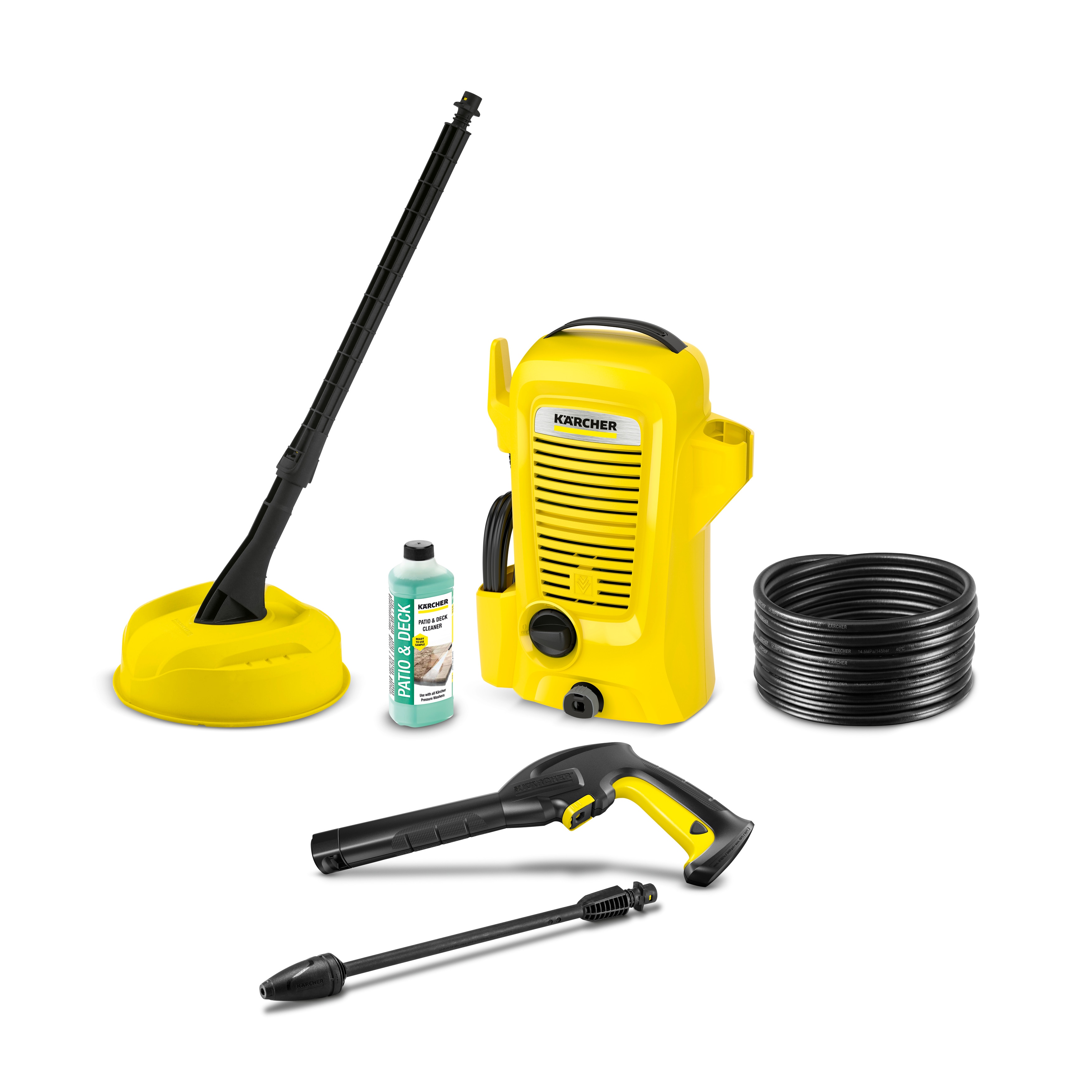 Hidrolimpiadora K2 Universal Home Amarillo / Negro-1
