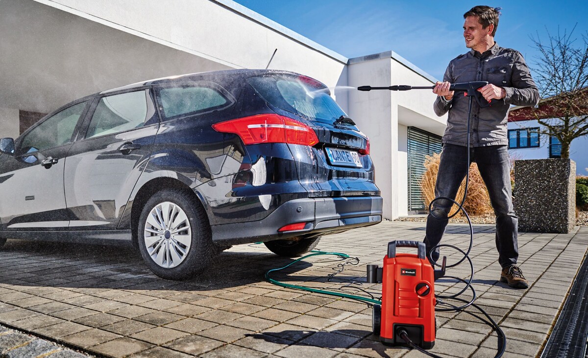 Hidrolimpiadora de alta presión 130 bar 1500 W 10