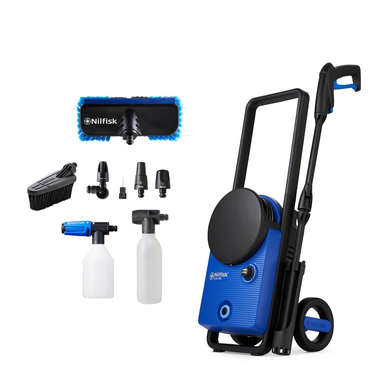 NILFISK – Hidrolimpiadora Alta Presión Core 130-6 Power Control Car.