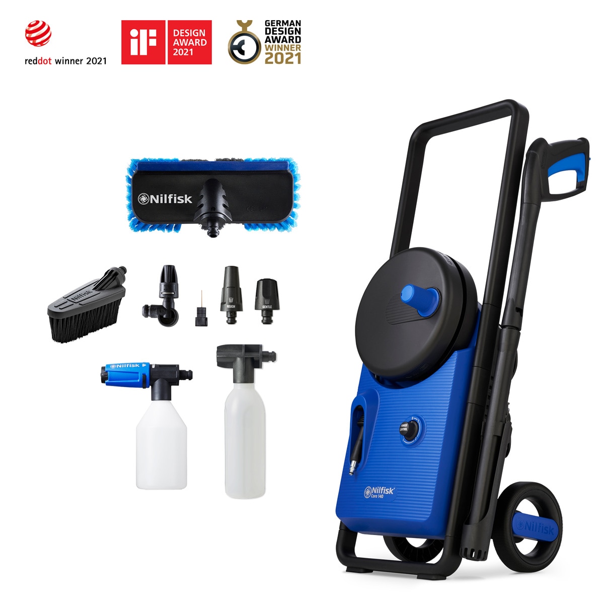 NILFISK – Hidrolimpiadora Alta Presión Core 140-6 Power Control Car.