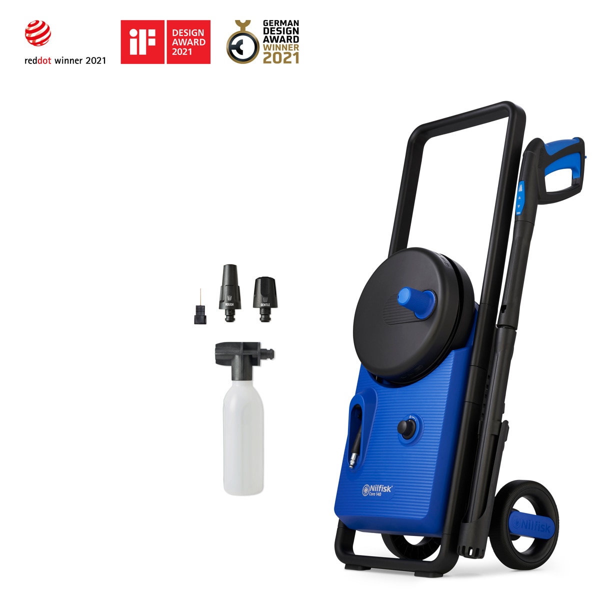 NILFISK – Hidrolimpiadora Alta Presión Core 140-8 In Hand Power Control.