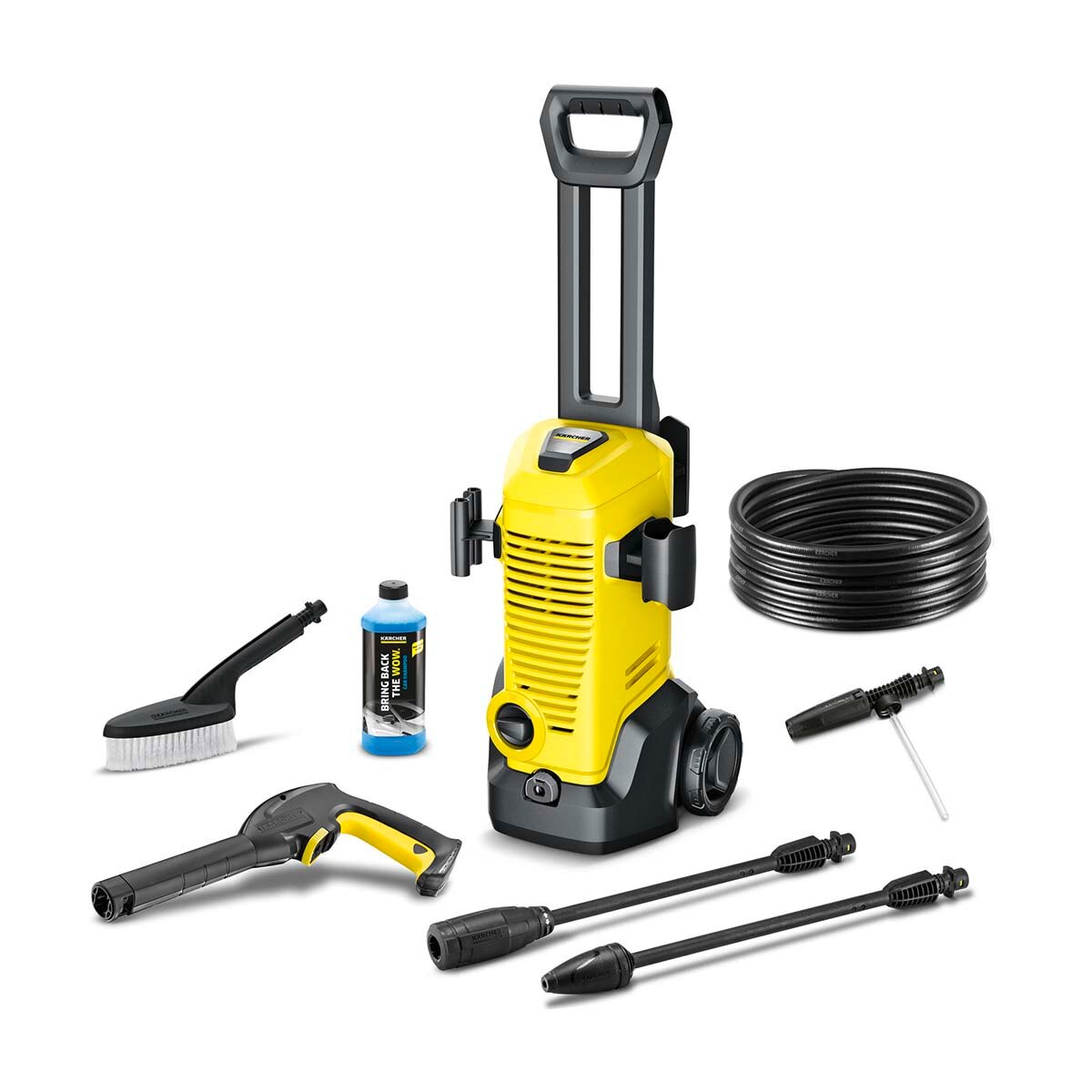 Hidrolimpiadora con Kit para Coche K3 Amarillo / Negro-1