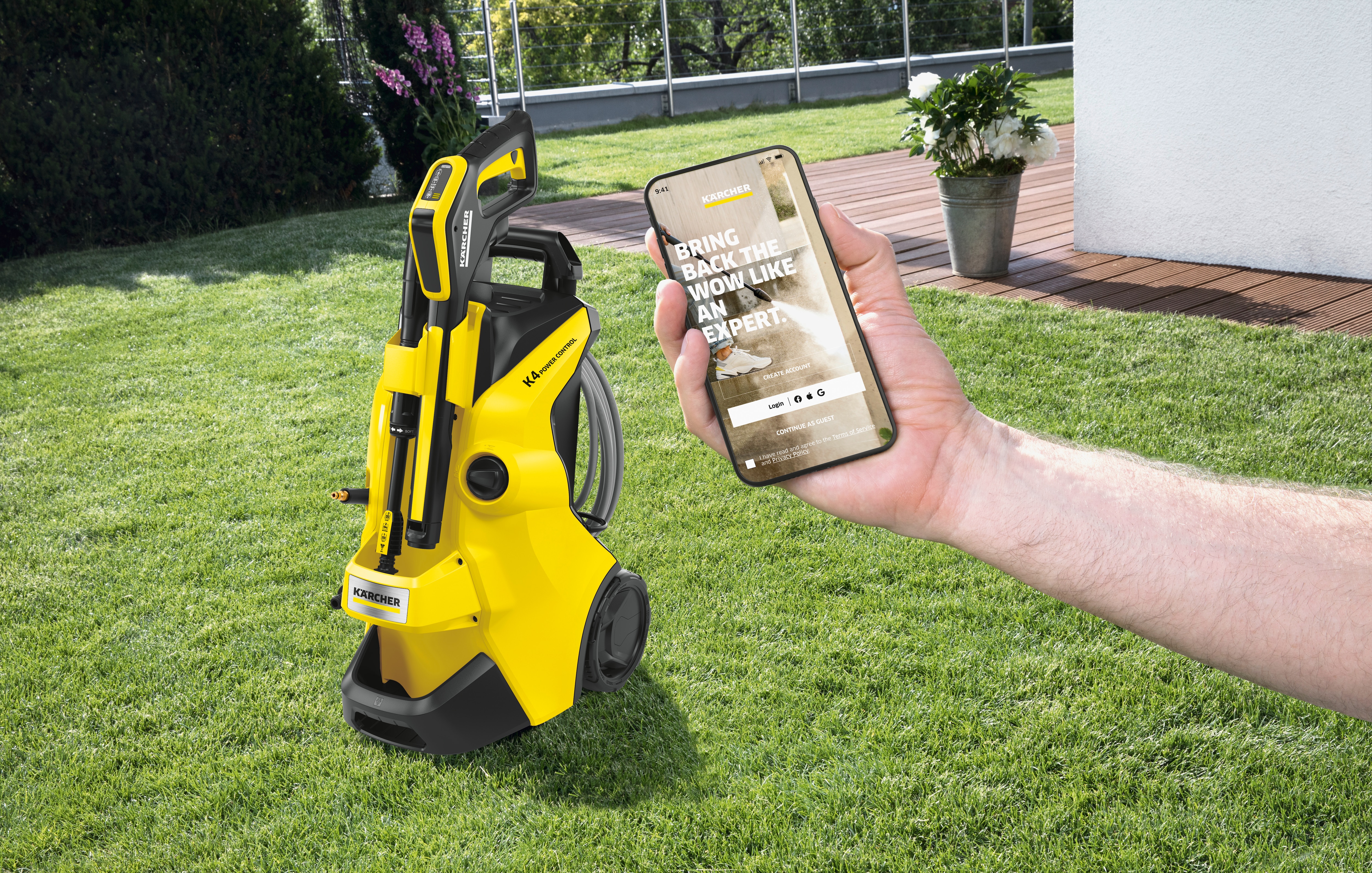 Hidrolimpiadora K4 Power Control Flex Amarillo-5
