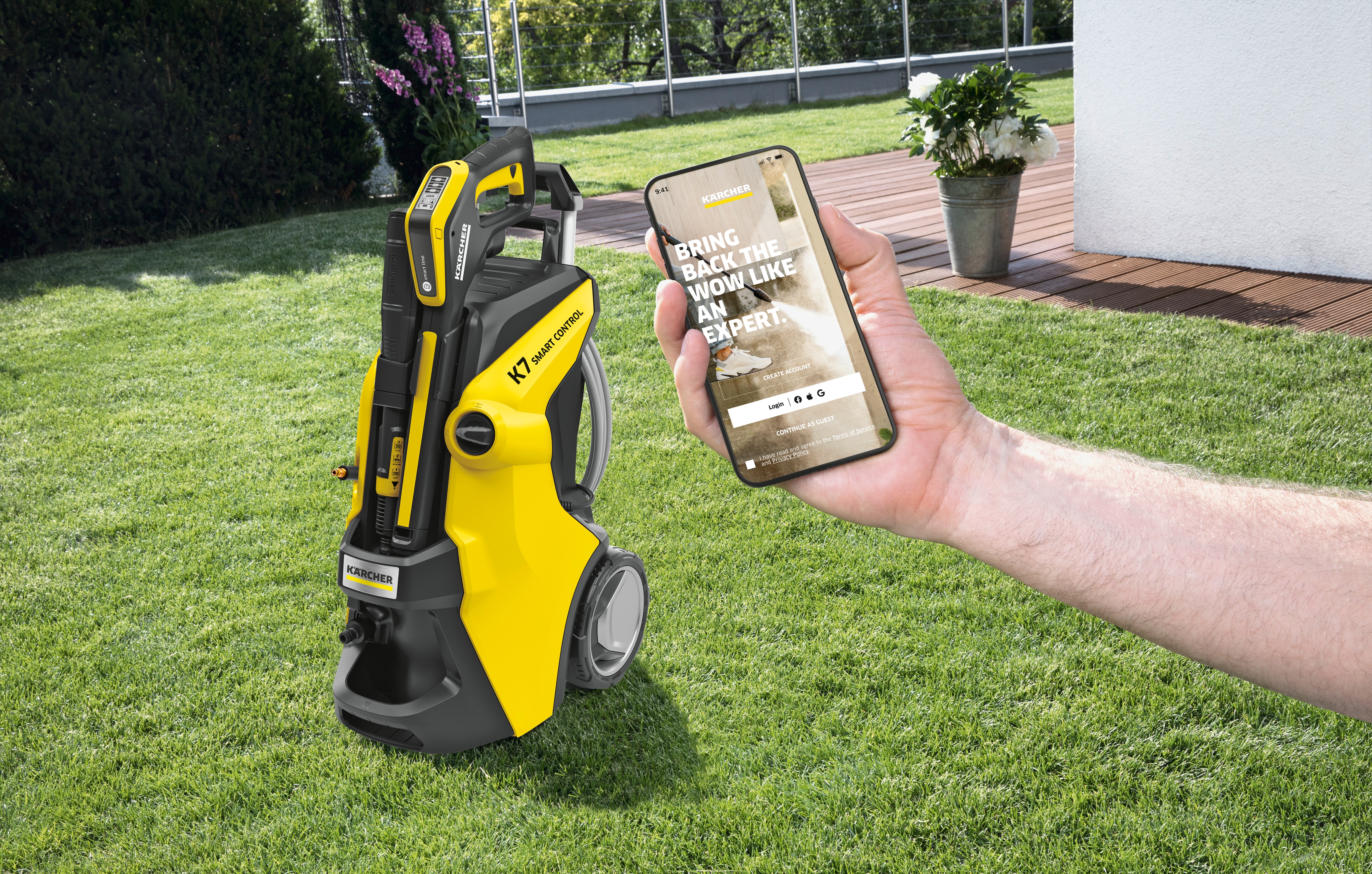 Hidrolimpiadora K7 Smart Control Flex Amarillo-4