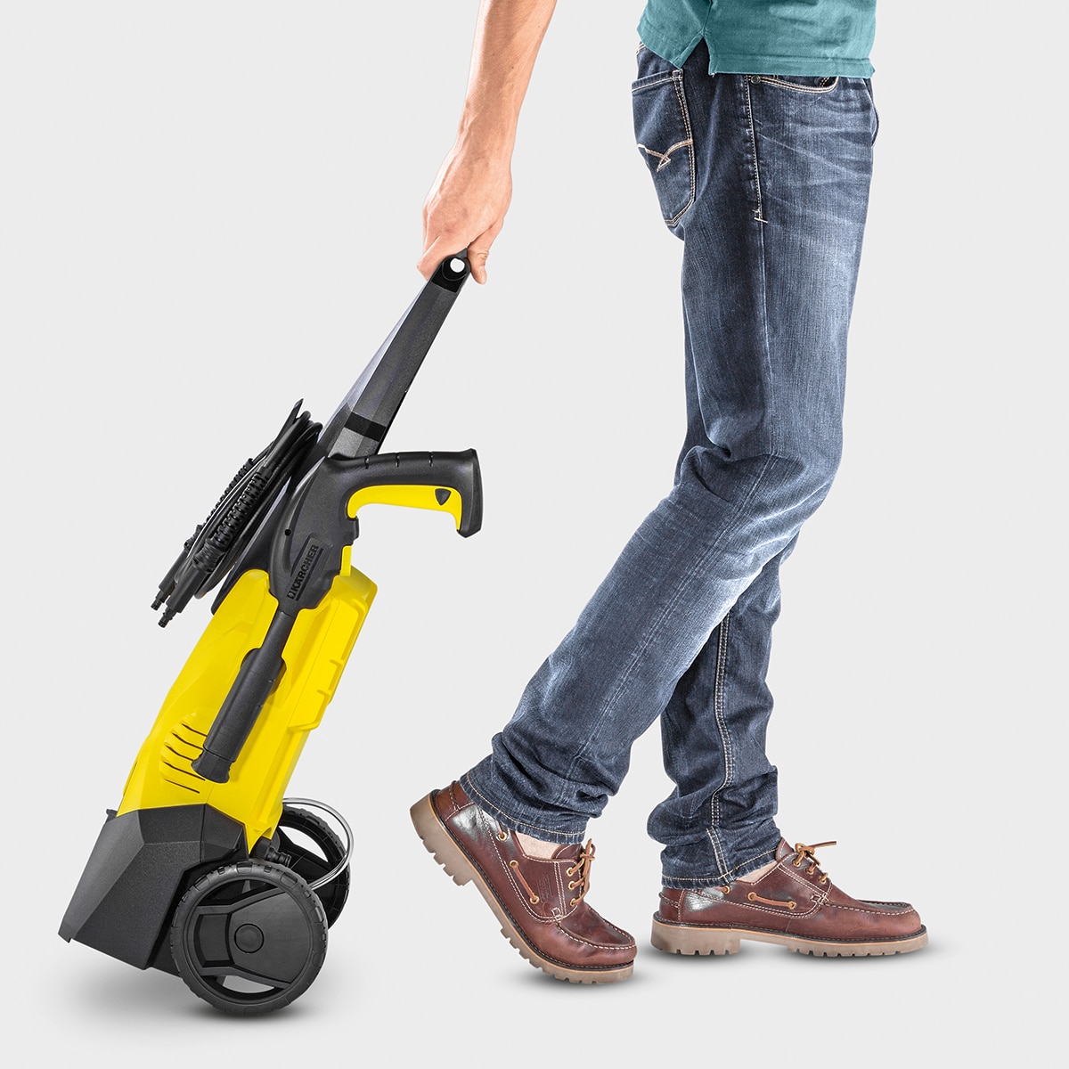 Hidrolimpiadora K 3 de Karcher Amarillo-2