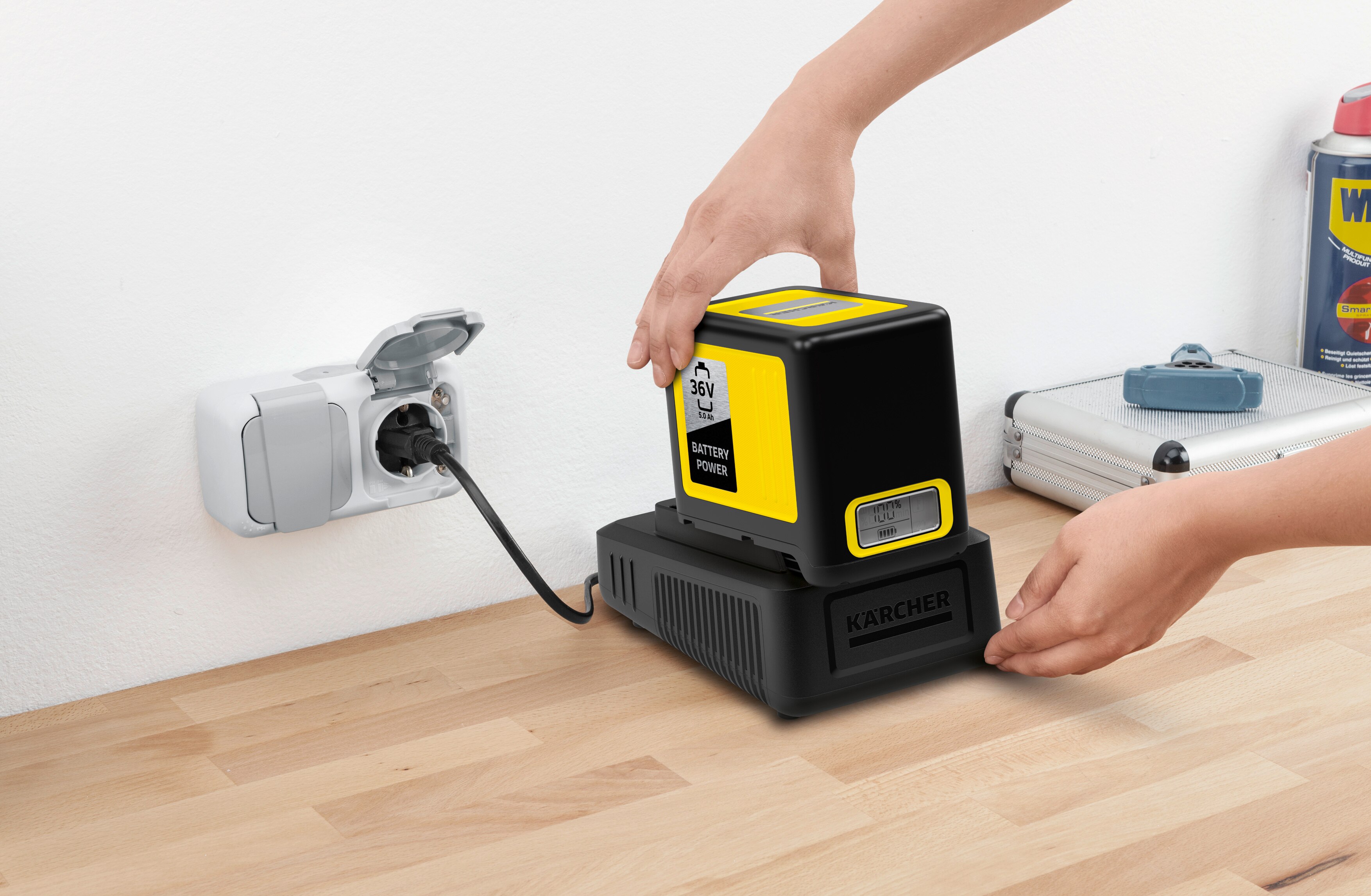 Starter Kit BatteryPower 36/50 Amarelo / Preto-4